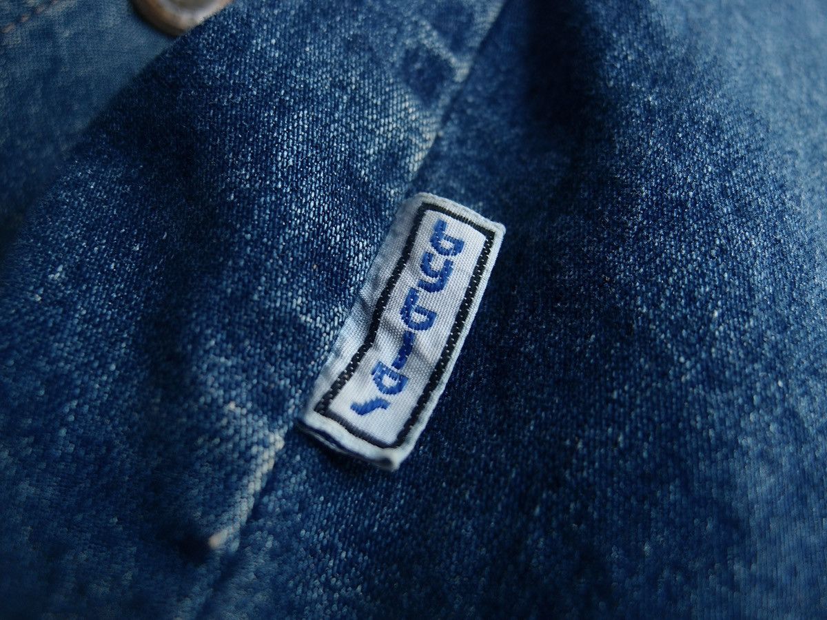 Byblos BYBLOS Denim Bomber Jacket 46 Made in Italy Size US S / EU 44-46 / 1 - 6 Thumbnail