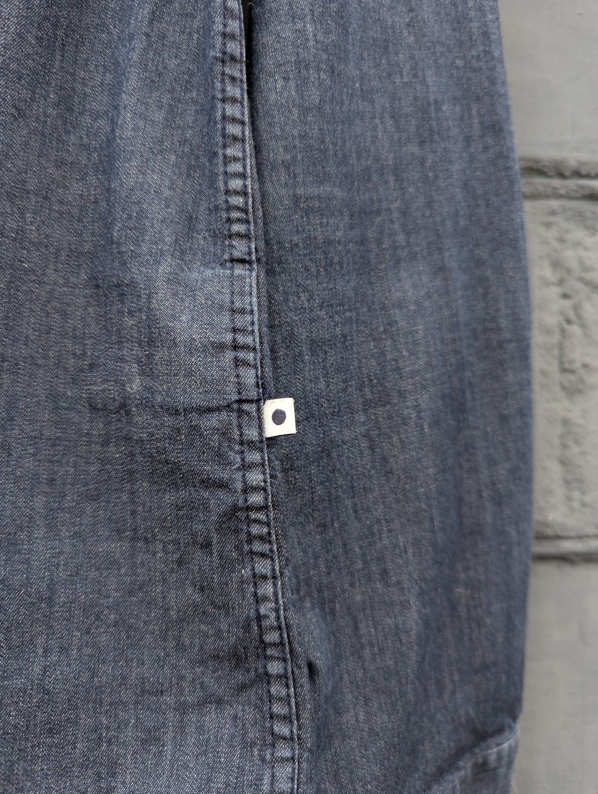 NN07 Navy blue NN07 Denim Button-up Pocket Shirt Size US M / EU 48-50 / 2 - 5 Thumbnail