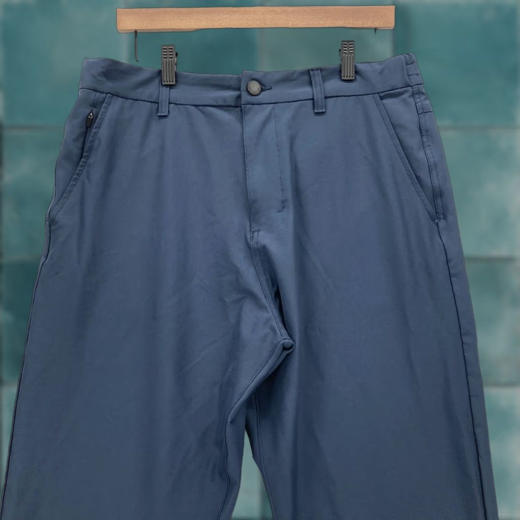 Andrew Marc Marc New York Commuter Pants Mens 34x32 Blue Performance Stretch Preppy Tech Shirt? Size US 34 / EU 50 - 1 Thumbnail