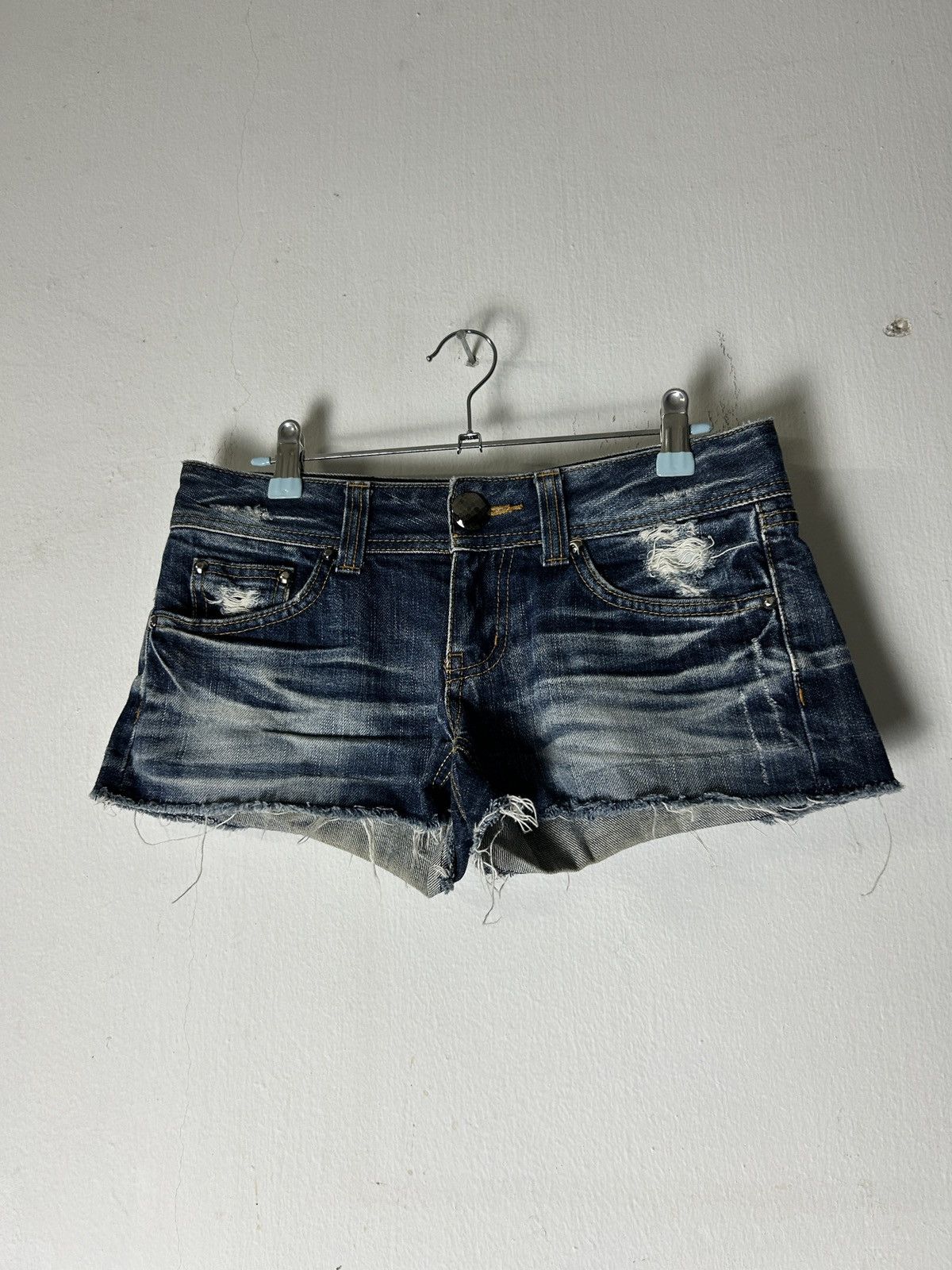 Lip Service Lip Service Short Skirt Jeans Size 28" / US 6 / IT 42 - 1 Thumbnail