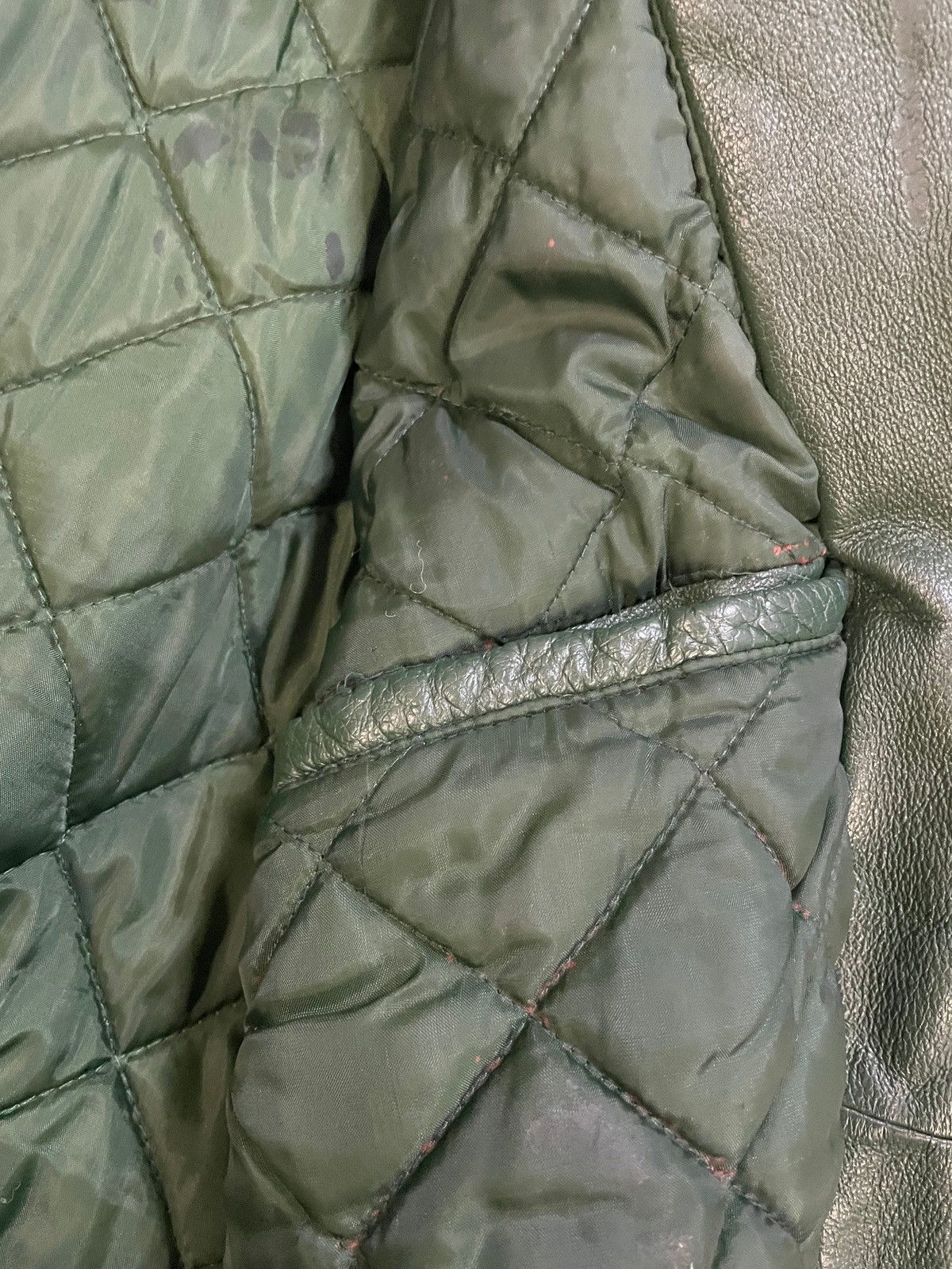 Pro Player Vintage 1990s Seattle Sonics pro player leather jacket Size US L / EU 52-54 / 3 - 7 Thumbnail