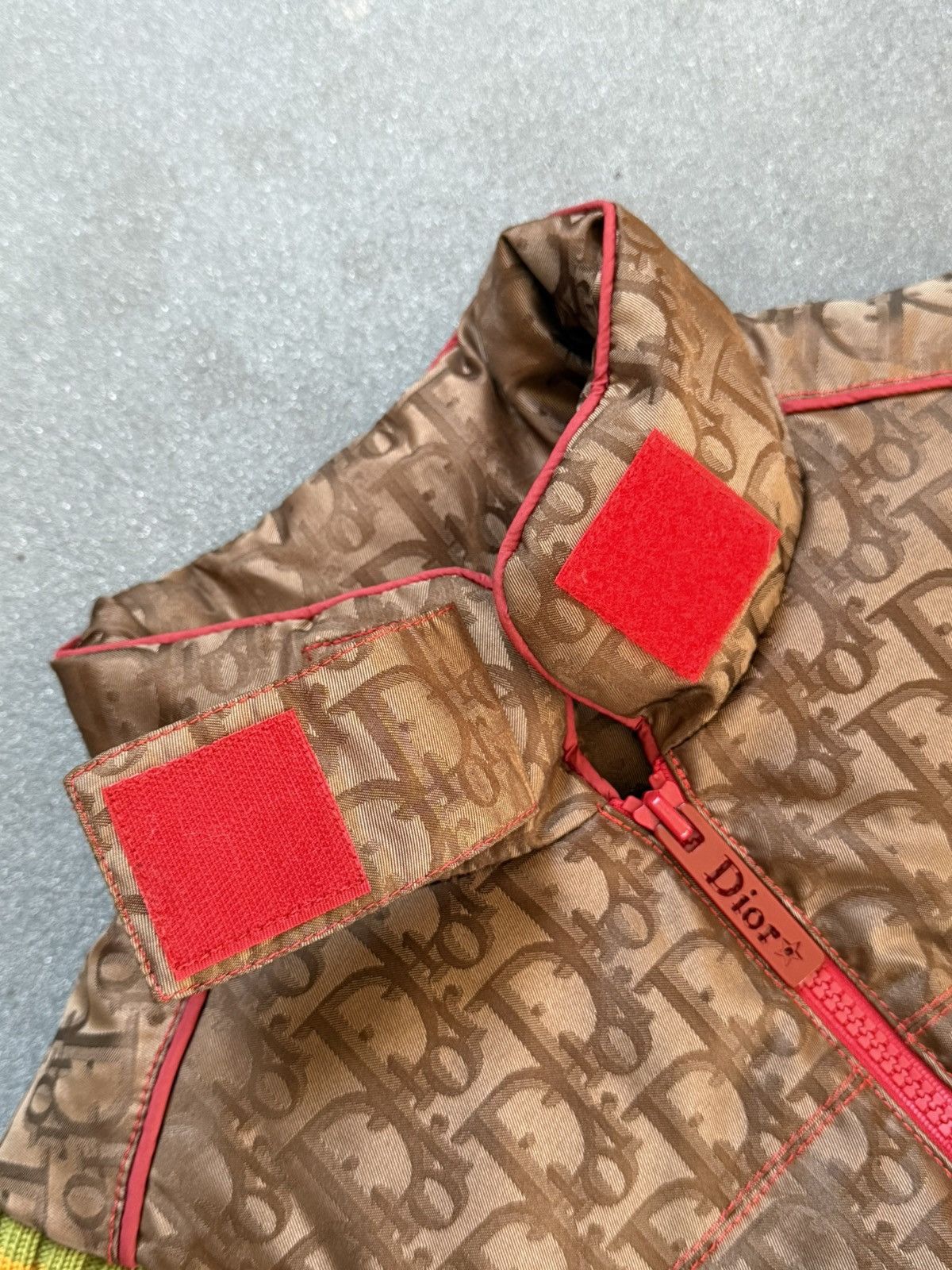 Dior Dior by Galliano Fall 2004 Rasta Diorissimo Logo Puffer Vest Size M / US 6-8 / IT 42-44 - 18 Thumbnail