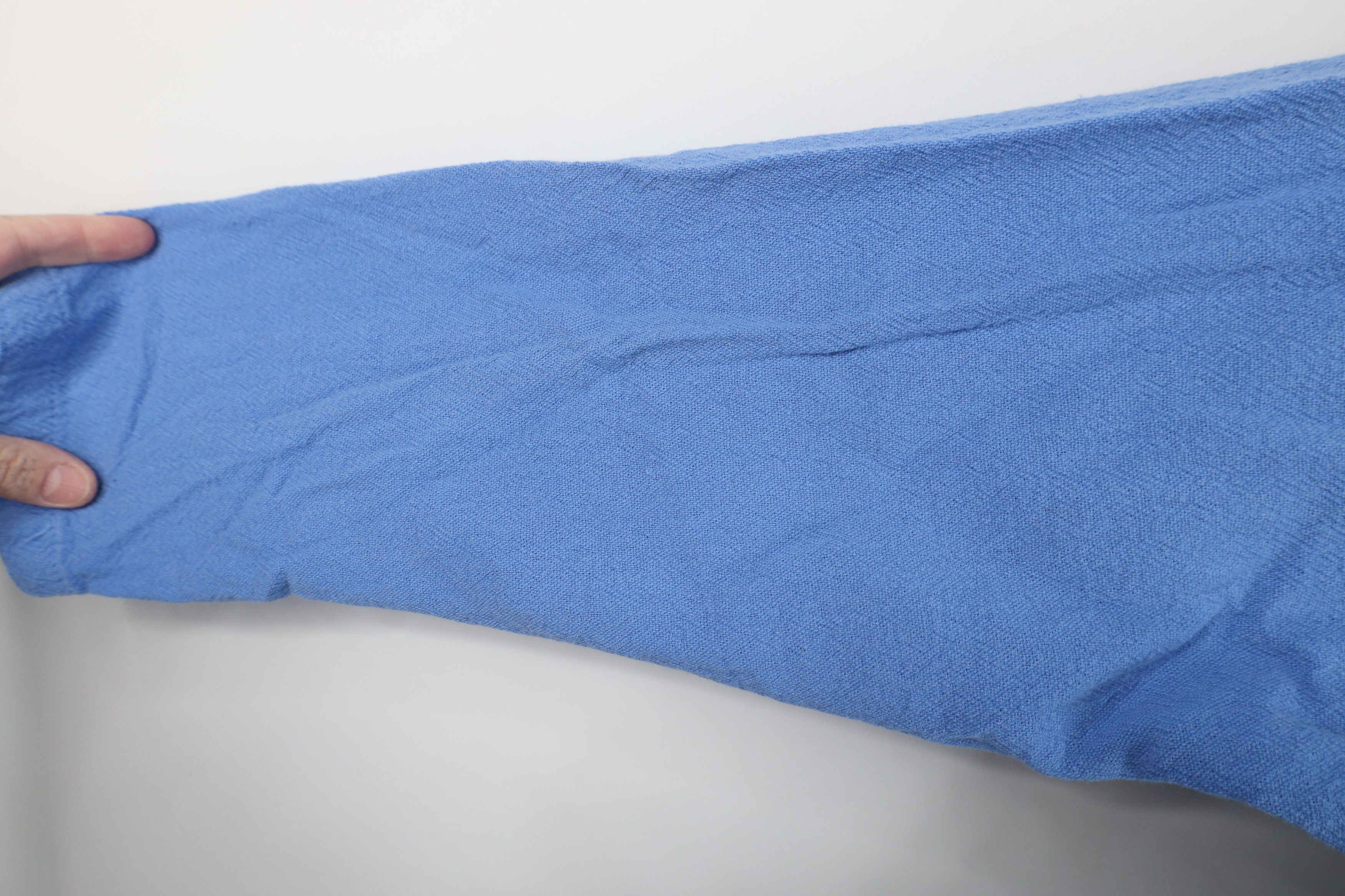 Vintage Vintage 90s Lagenlook Gauzy Cotton Long Sleeve T-Shirt US Size L / US 10 / IT 46 - 6 Thumbnail