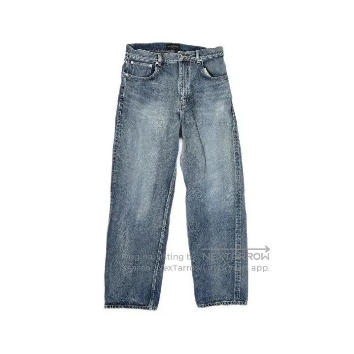 Balenciaga Balenciaga FW23 Washed Effect Loose Jeans. Size US 27 - 1 Thumbnail