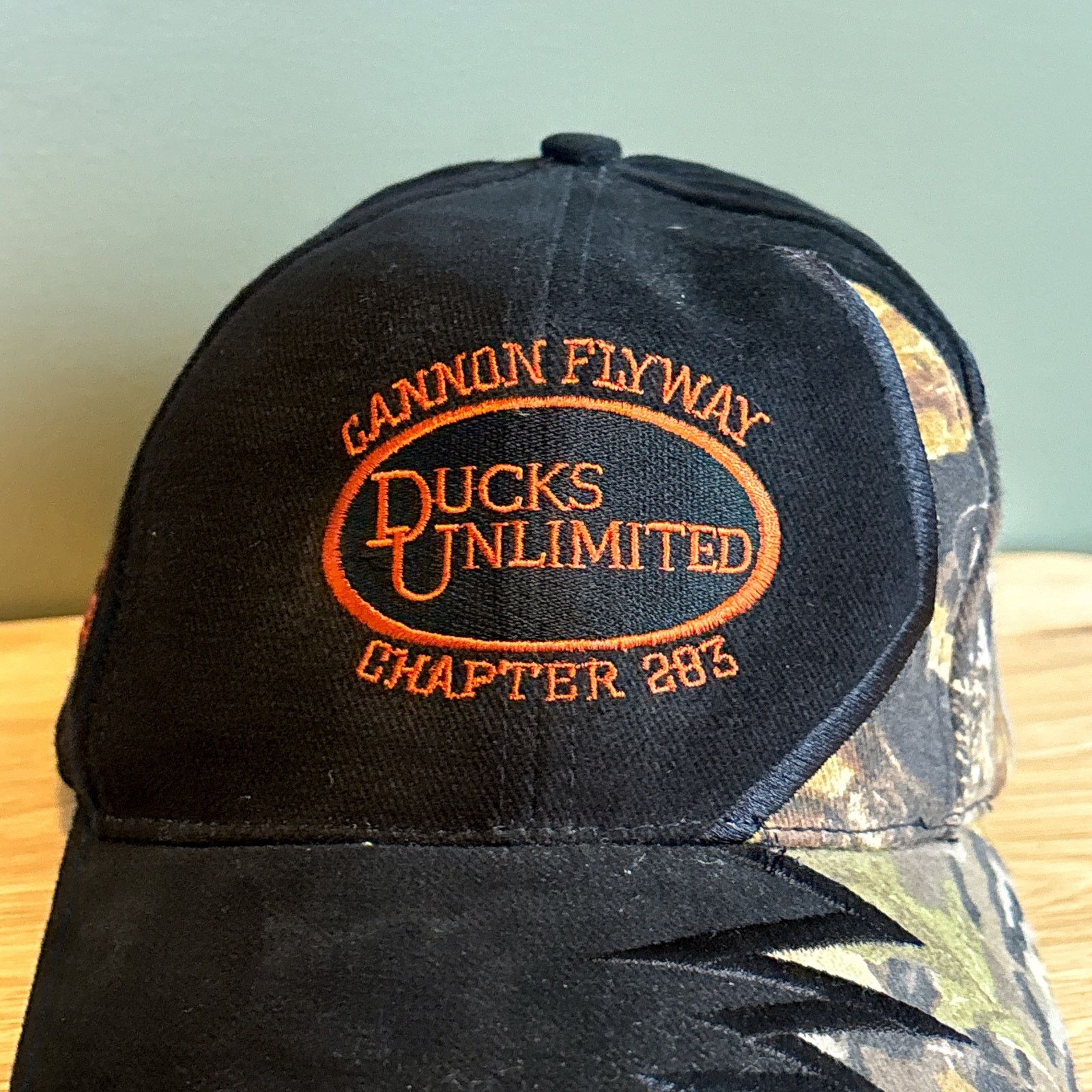 Other Ducks Unlimited Cannon Flyway Chapter 283 Camouflage Hat Size ONE SIZE - 2 Thumbnail
