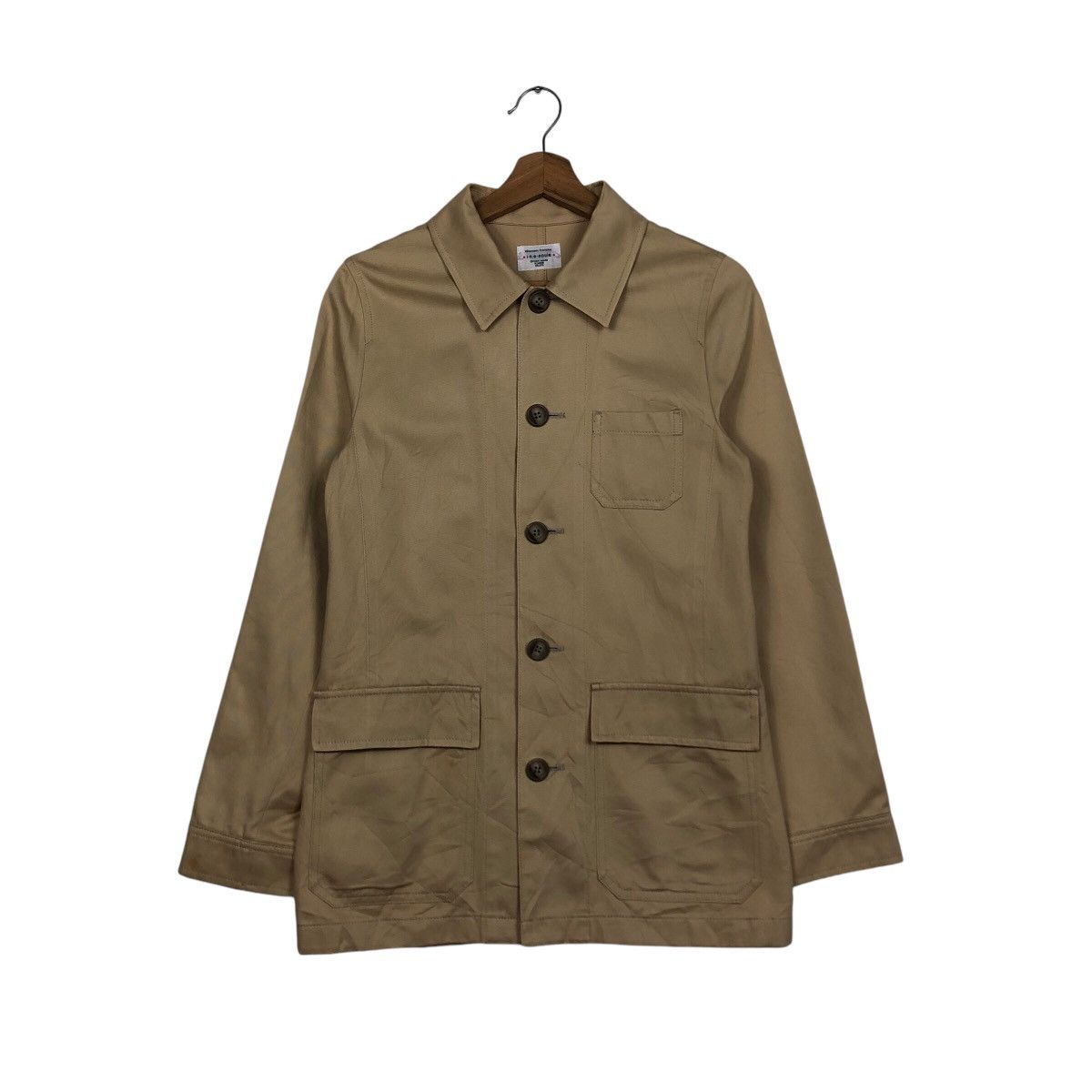 Japanese Brand 📌Vintage Chore Worker Jacket Ine Nouie Issey Miyake Size US M / EU 48-50 / 2 - 2 Thumbnail