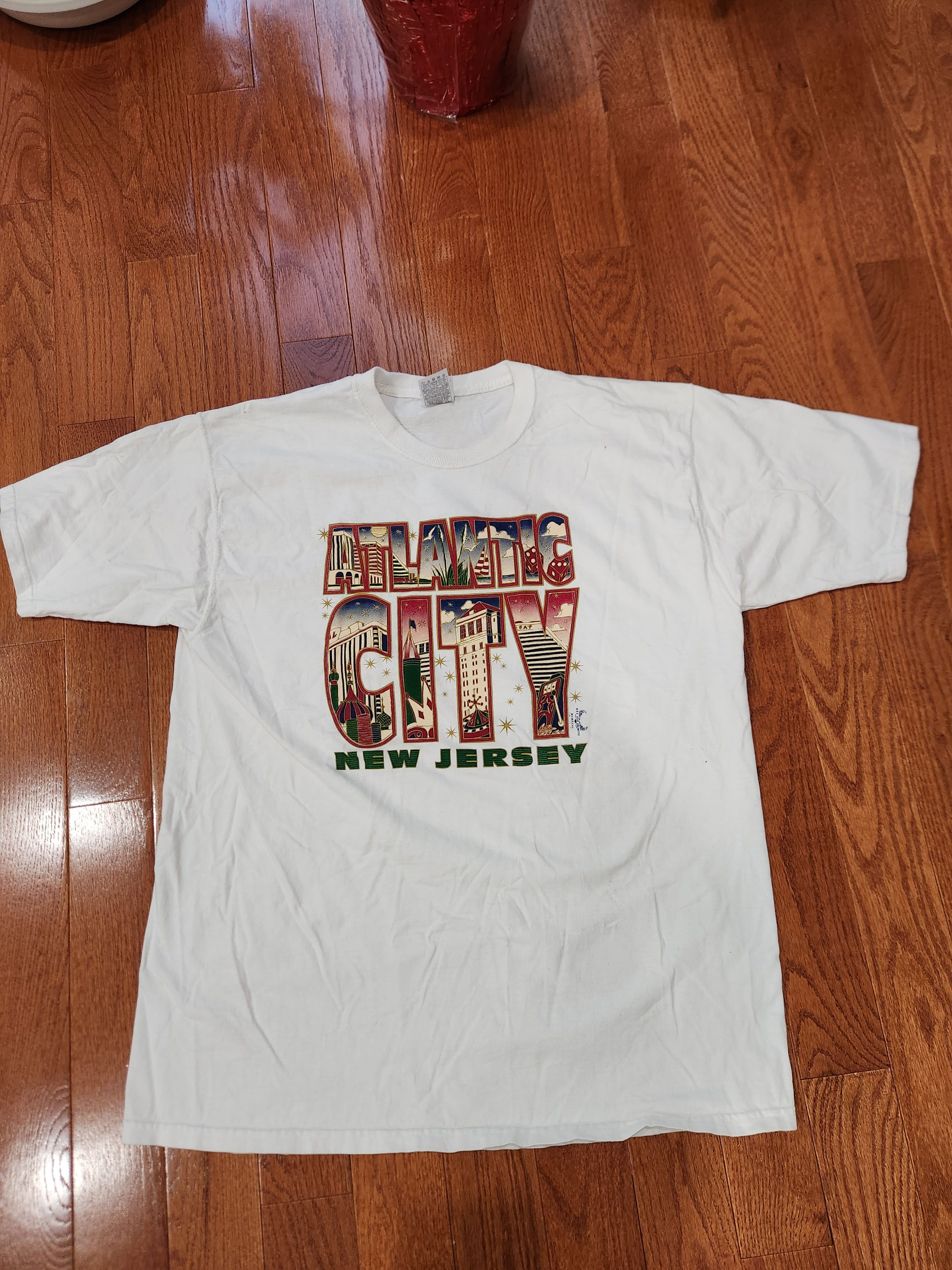 Vintage Vintage Atlantic City Tee Size US XL / EU 56 / 4 - 1 Thumbnail