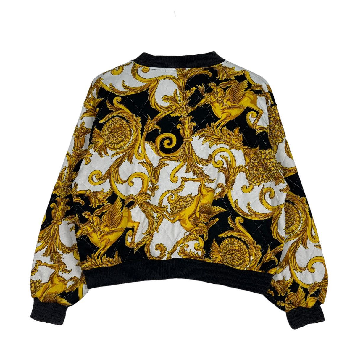 Japanese Brand 🔥 VINTAGE BAROQUE BOMBER JACKET Size US S / EU 44-46 / 1 - 8 Thumbnail