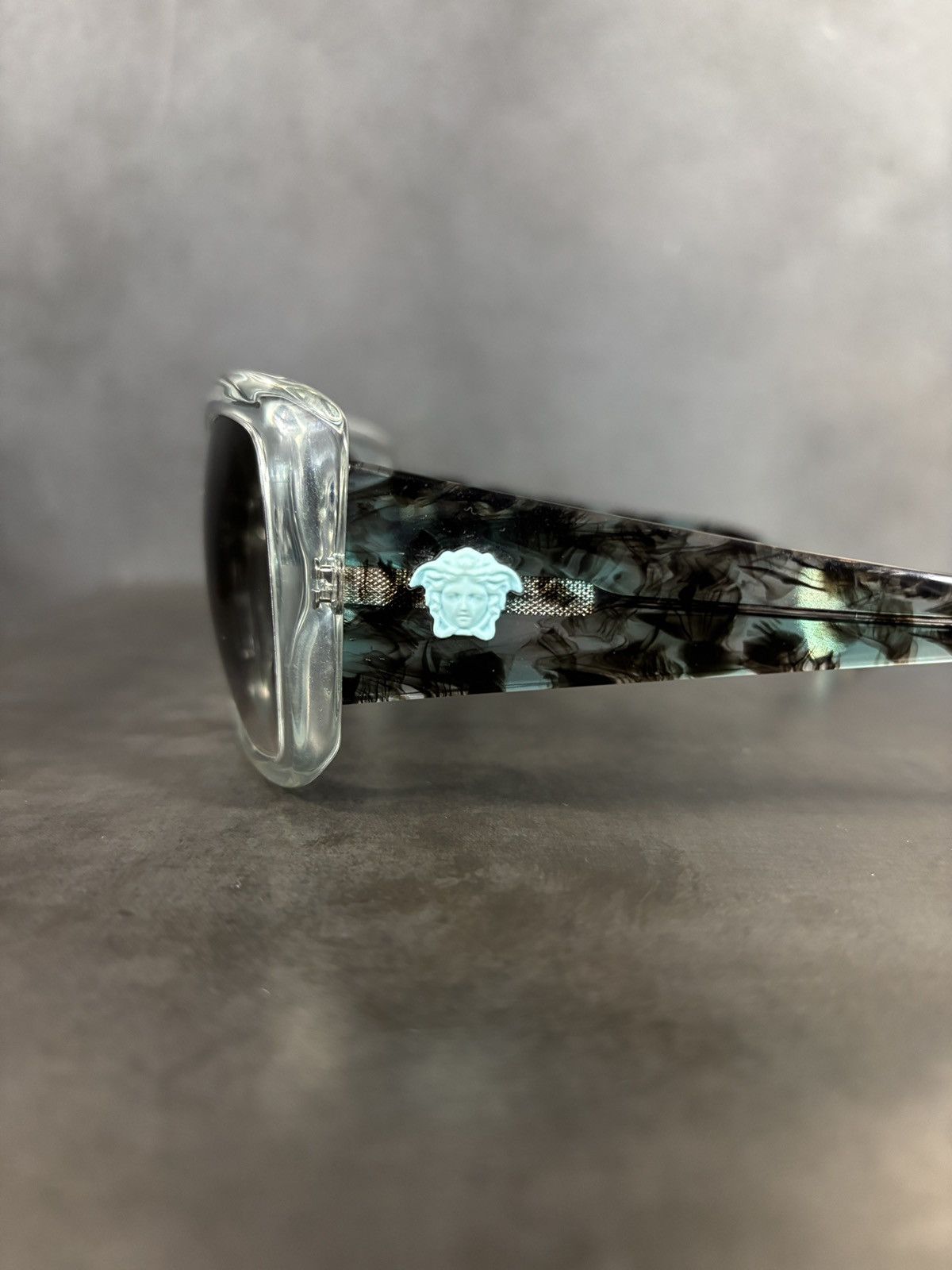 Versace Versace Sunglasses Mod 4235 Medusa Biggie Oversized Blue Size ONE SIZE - 14 Thumbnail