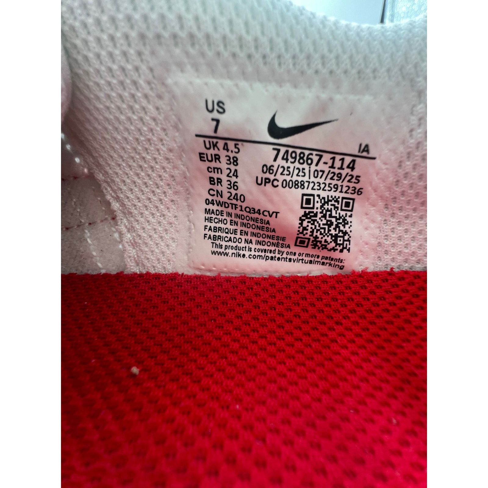 Nike Nike Court Royale “White University Red” size 7 women’s Size US 7 / IT 37 - 6 Thumbnail