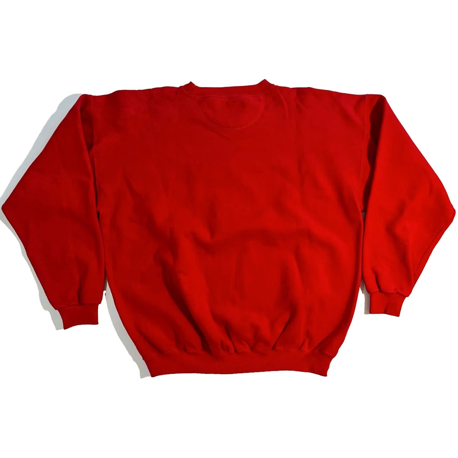 Hard Rock Cafe VINTAGE Hard Rock Cafe Chicago Save the Planet Crew Sweatshirt XL Red Cotton Blend Fleece Embroidered Unisex Adults Sweatshirt 90s USA Size US XL / EU 56 / 4 - 3 Thumbnail