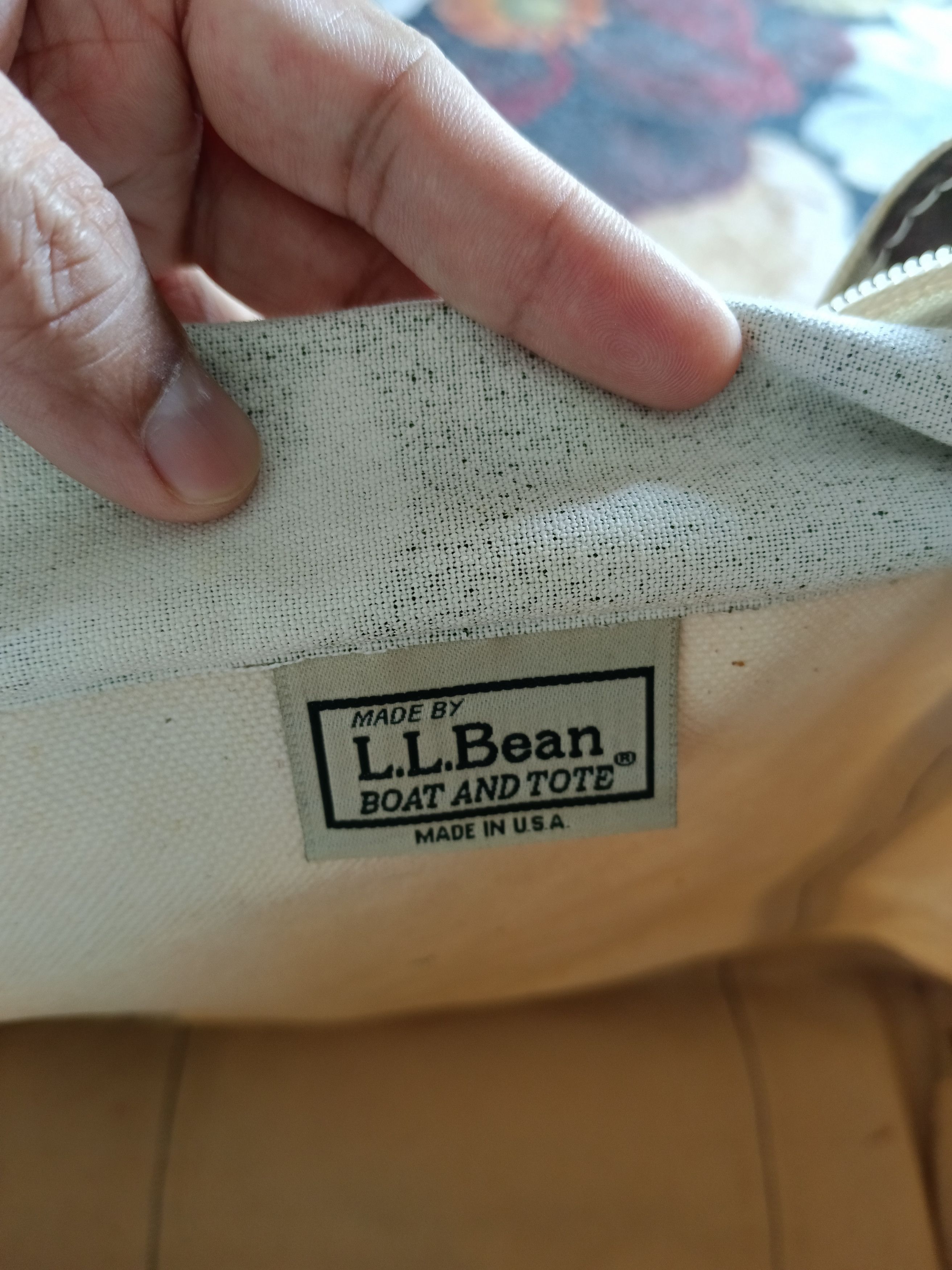 L.L. Bean VINTAGE 90s L.LBEAN HARD CANVAS 2 TONE Size ONE SIZE - 13 Thumbnail