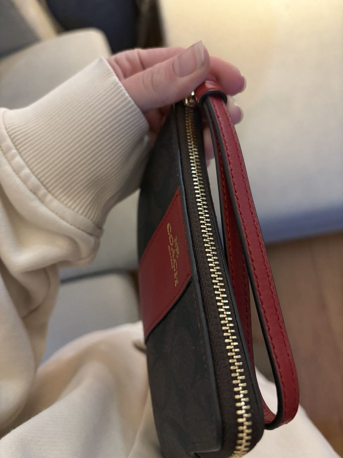Coach Coach wallet gorgeous red and brown print Size ONE SIZE - 3 Thumbnail