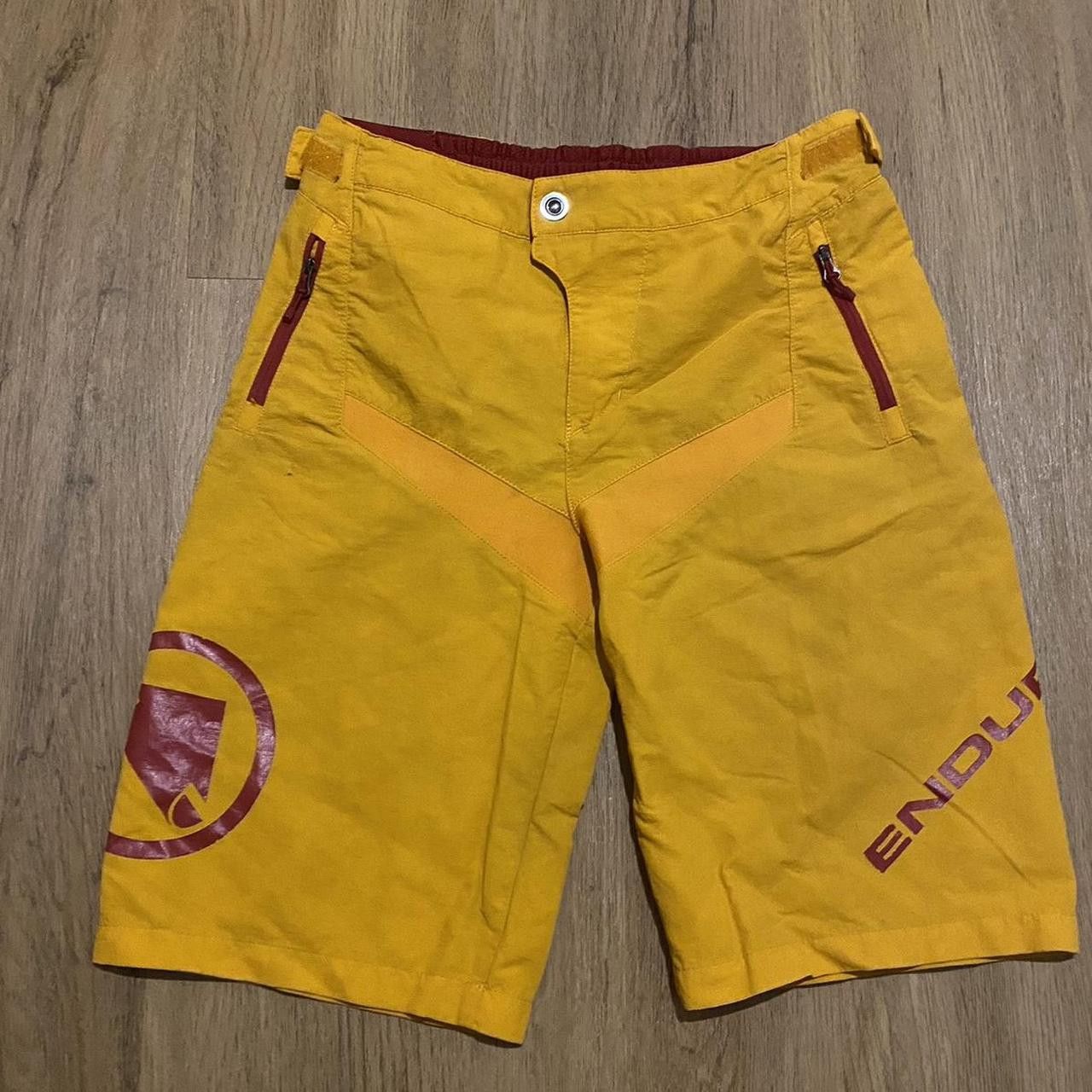 Other Yellow and red EnDuro shorts #bikeshorts Size US XS / EU 42 / 0 - 1 Thumbnail