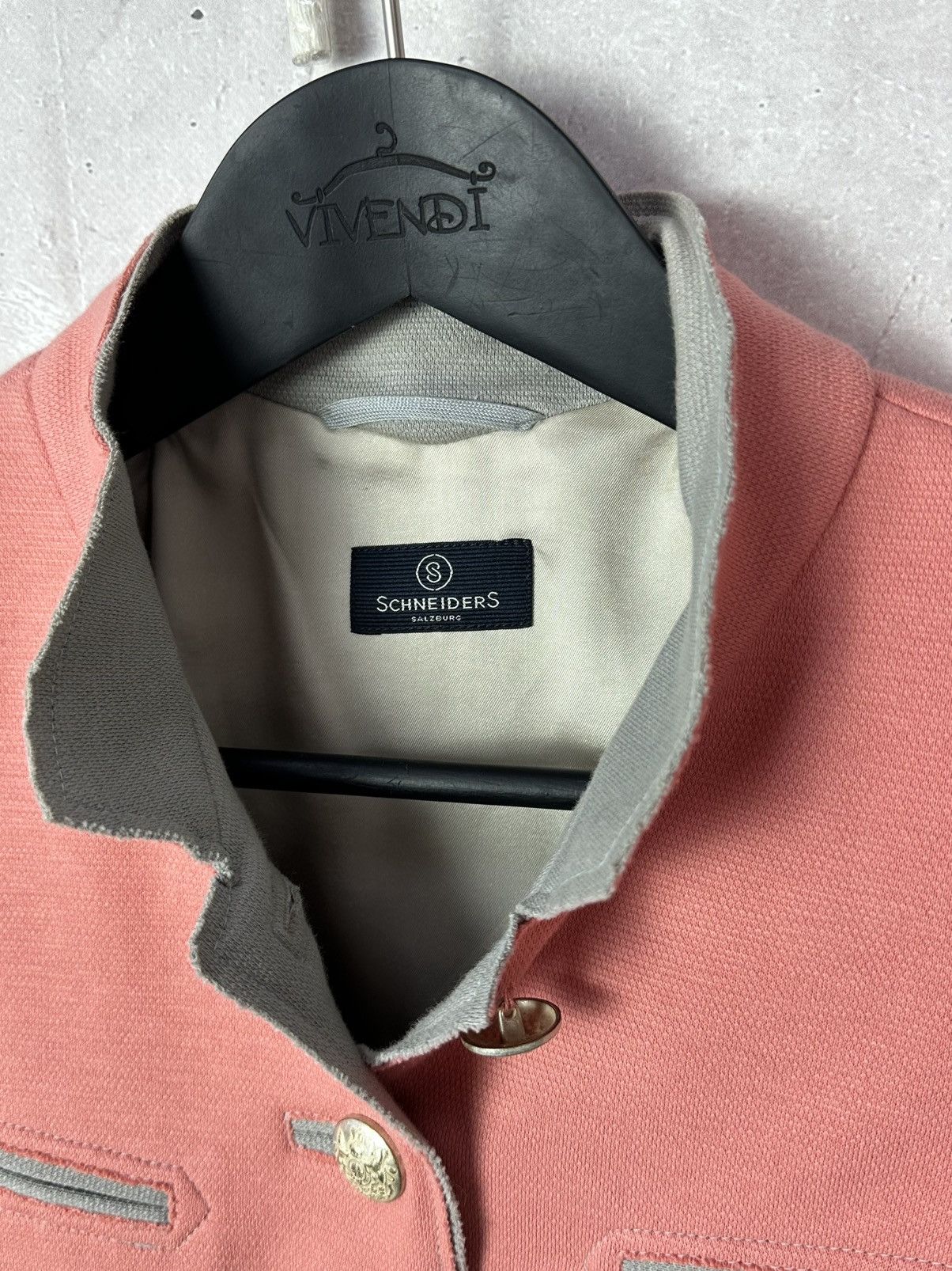 Schneiders Schnaiders Coral Embroidered Metal Buttons Women’s Jacket Size M / US 6-8 / IT 42-44 - 7 Thumbnail
