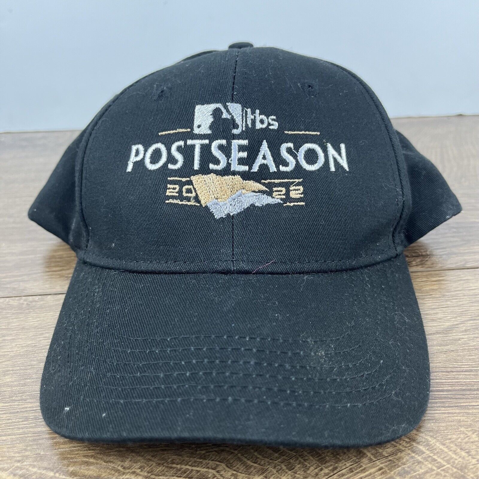 Other 2022 MLB Postseason Hat TBS Hat Black Adjustable Hat Black A Size ONE SIZE - 4 Thumbnail