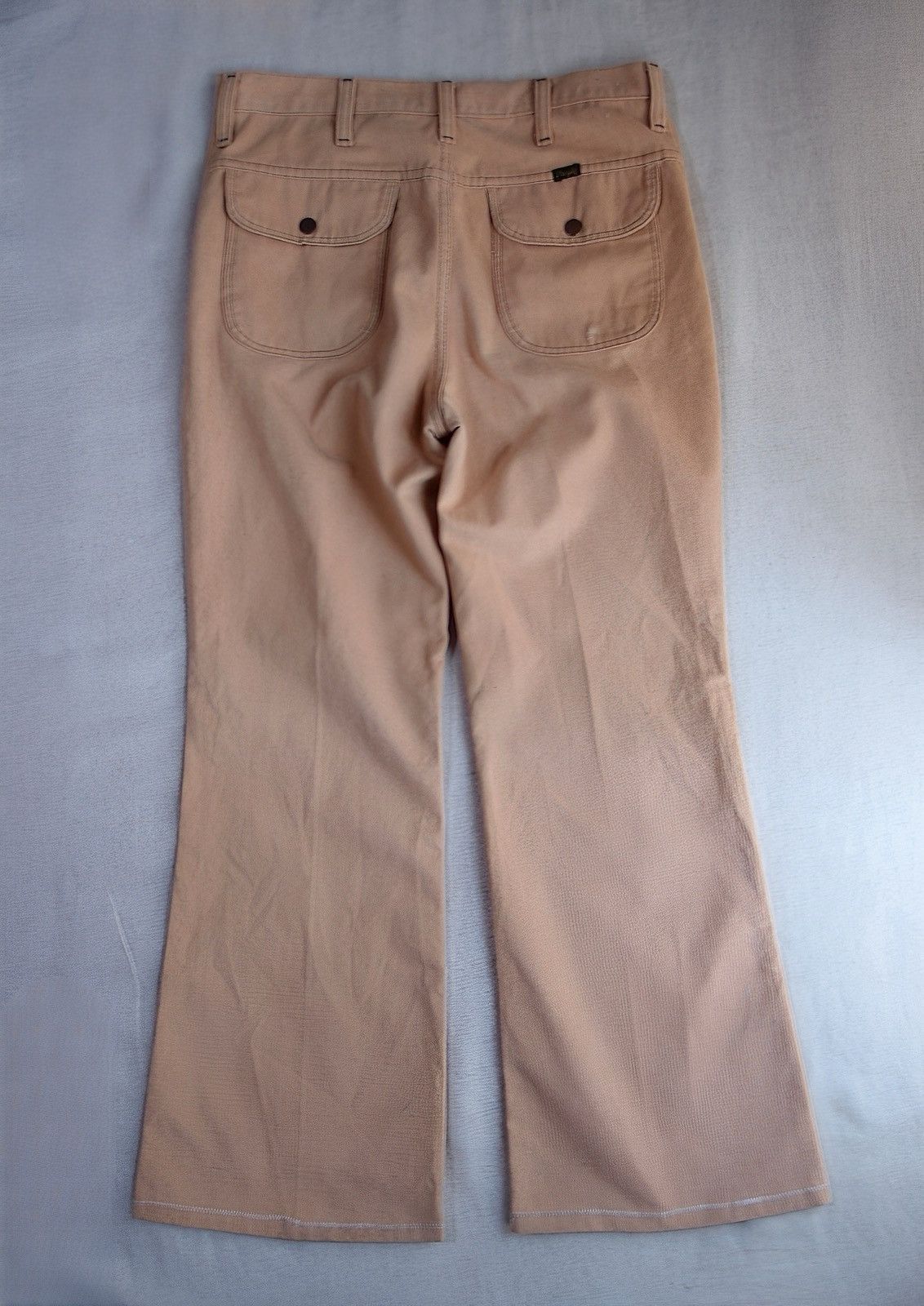 Wrangler Vintage 70s Wrangler Light Corduroy Flare Pants TALON Zip Size US 30 / EU 46 - 3 Thumbnail