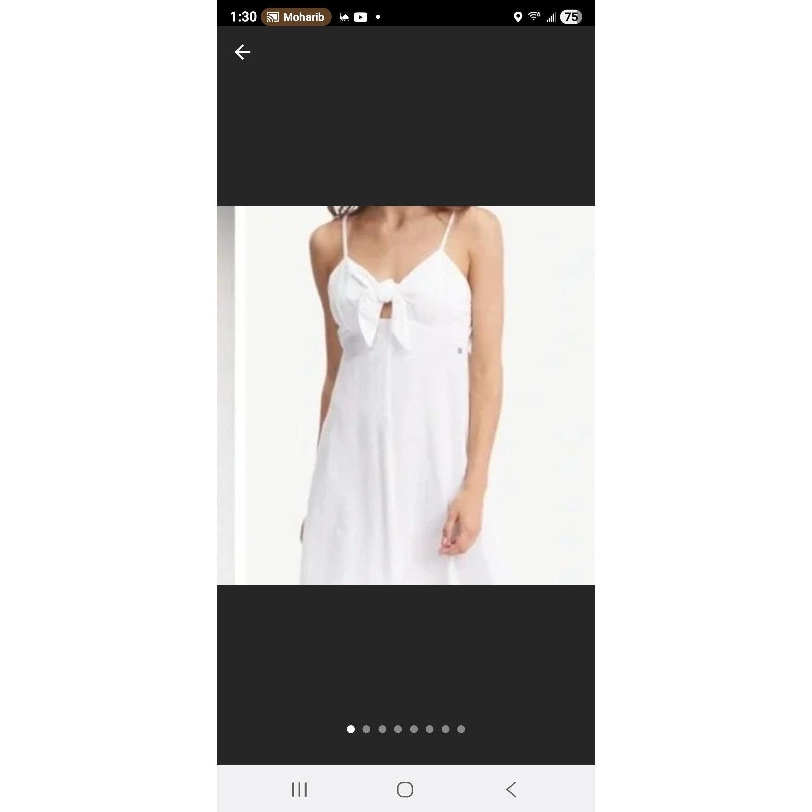 Other Roxy A-Line Bittersweet Step Women's Sleeveless Dress M Size M / US 6-8 / IT 42-44 - 3 Thumbnail