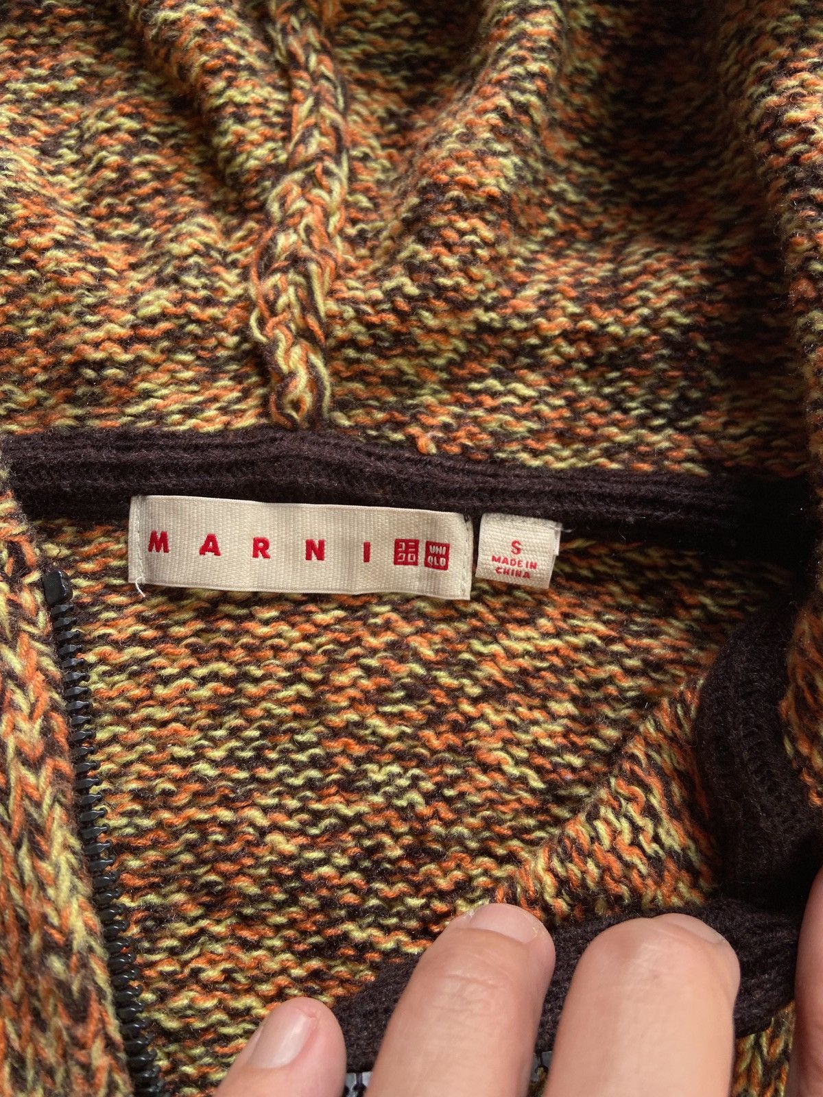 Marni × Uniqlo MARNI x UNIQLO KNIT ZIP HOODIE Size US M / EU 48-50 / 2 - 13 Thumbnail