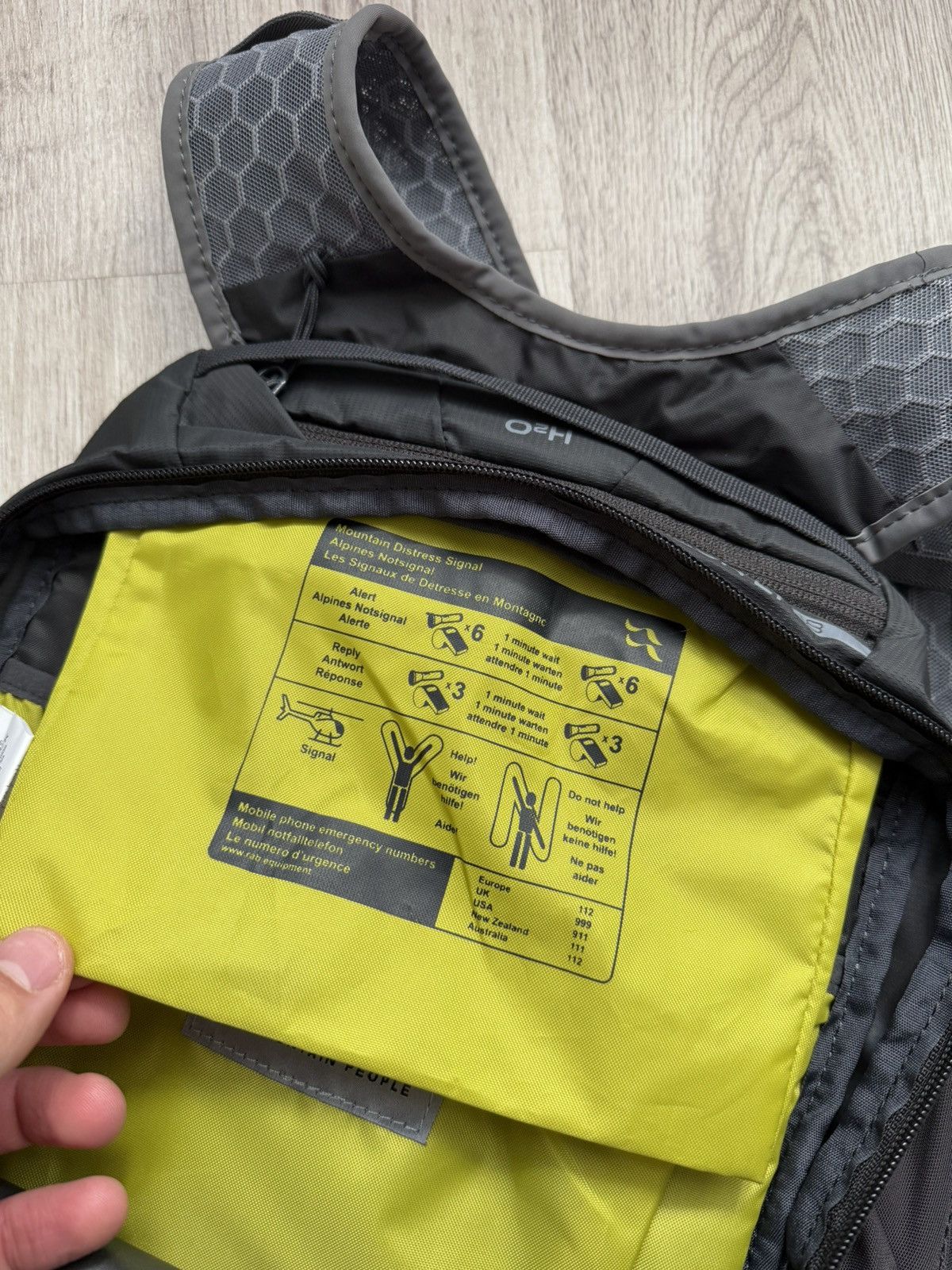 Rab Rab x Lowe Alpine Aeon LT 18 backpack rare NWT Size ONE SIZE - 6 Thumbnail