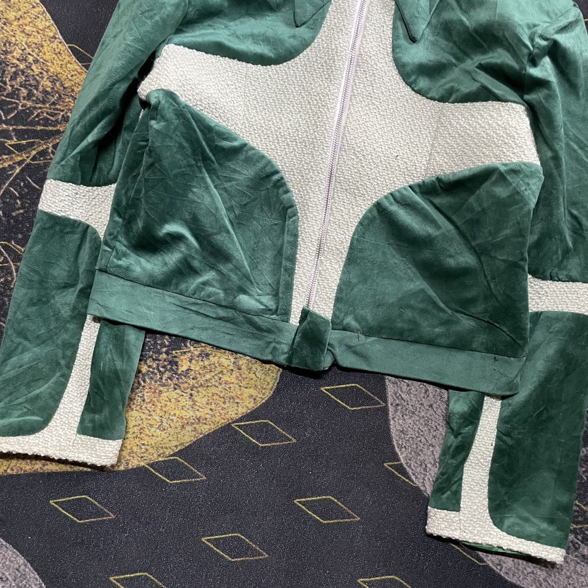 If Six Was Nine × Japanese Brand × Velour 💫Archive💫- BOOM BOOM Hybrid Cropped Jacket LGB ISWN Style Size US S / EU 44-46 / 1 - 3 Thumbnail