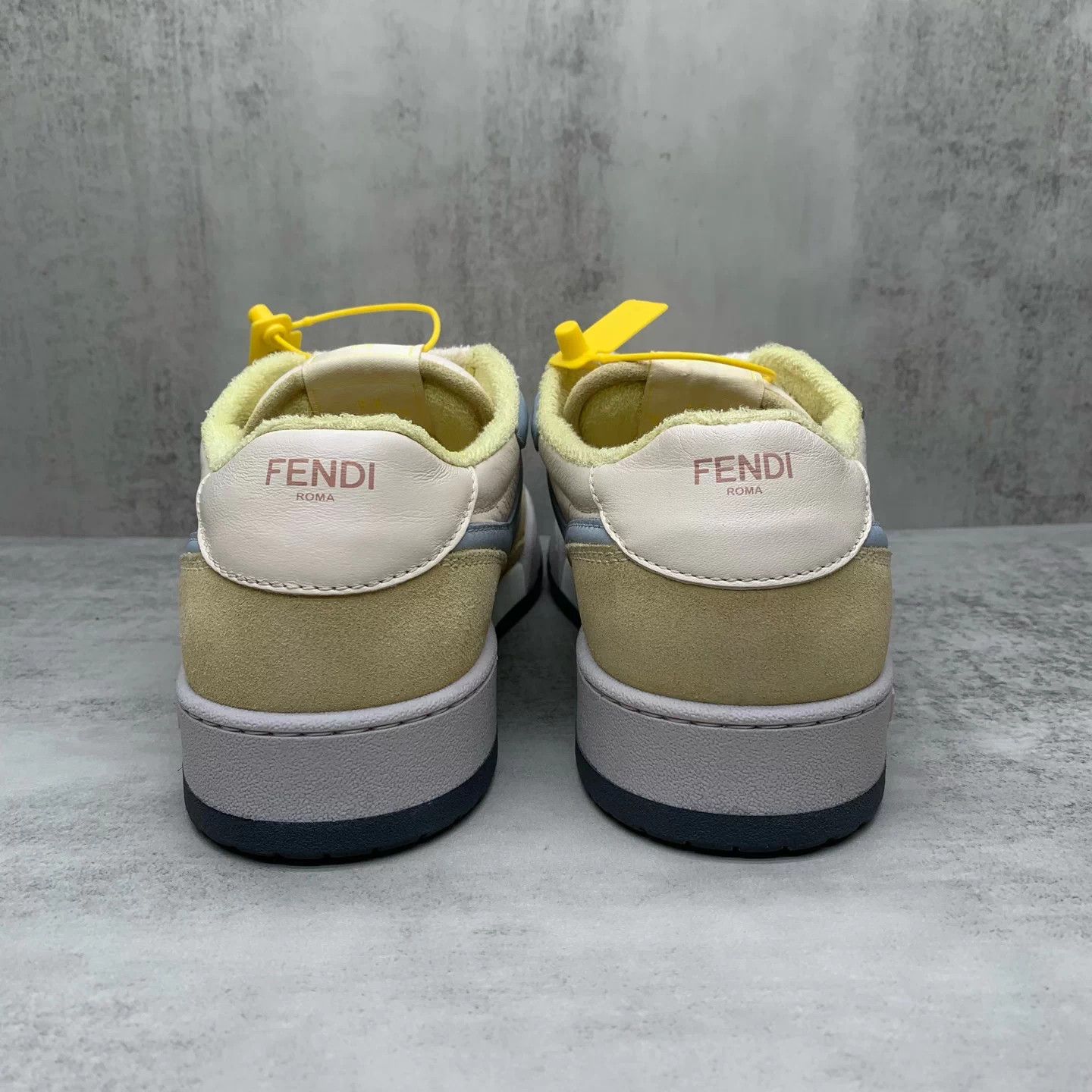 Fendi Fendi Match Yellow Sneakers 42 99 New Size US 9 / EU 42 - 5 Thumbnail