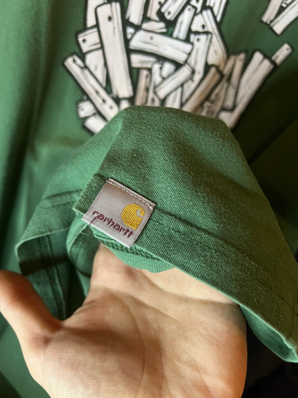 Carhartt Carhartt vintage t-shirt Size US M / EU 48-50 / 2 - 3 Thumbnail