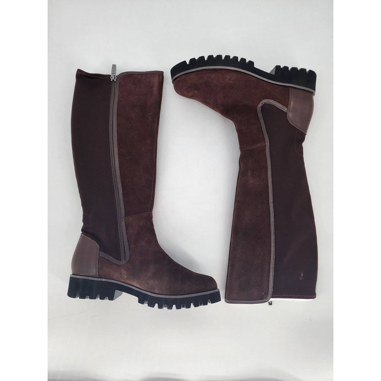 Donald Pliner Donald Pliner Erwincs Leather Knee High Brown Boots Size 5.5 Size US 5.5 / IT 35.5 - 14 Thumbnail