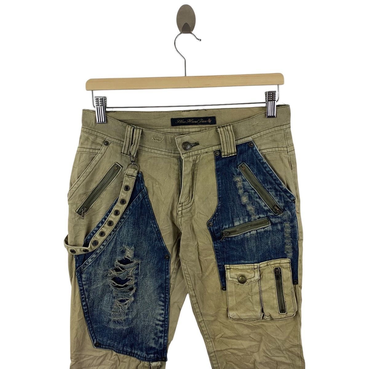 If Six Was Nine × Japanese Brand SLOW HAND JAM Hybrid cargo pants Size US 30 / EU 46 - 2 Thumbnail