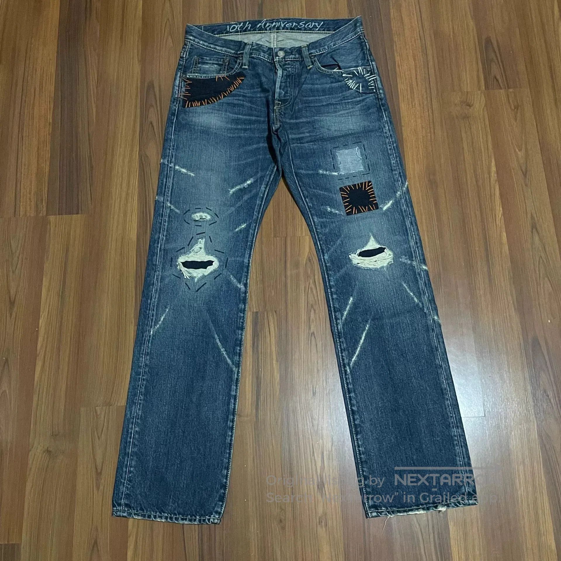 LVC TMT 10th Anniversary Selvedge Jeans. Size US 26 / EU 42 - 1 Thumbnail