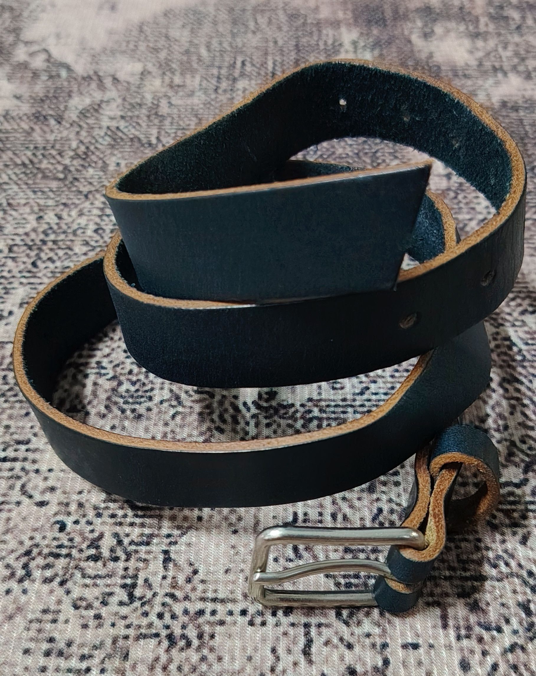 Comme des Garcons Comme des Garçons Homme Plus black leather belt. Size ONE SIZE - 1 Thumbnail