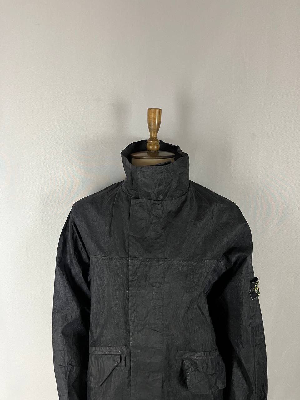 Stone Island Stone Island Navy Jacket Nylon Vintage Size US XL / EU 56 / 4 - 2 Thumbnail