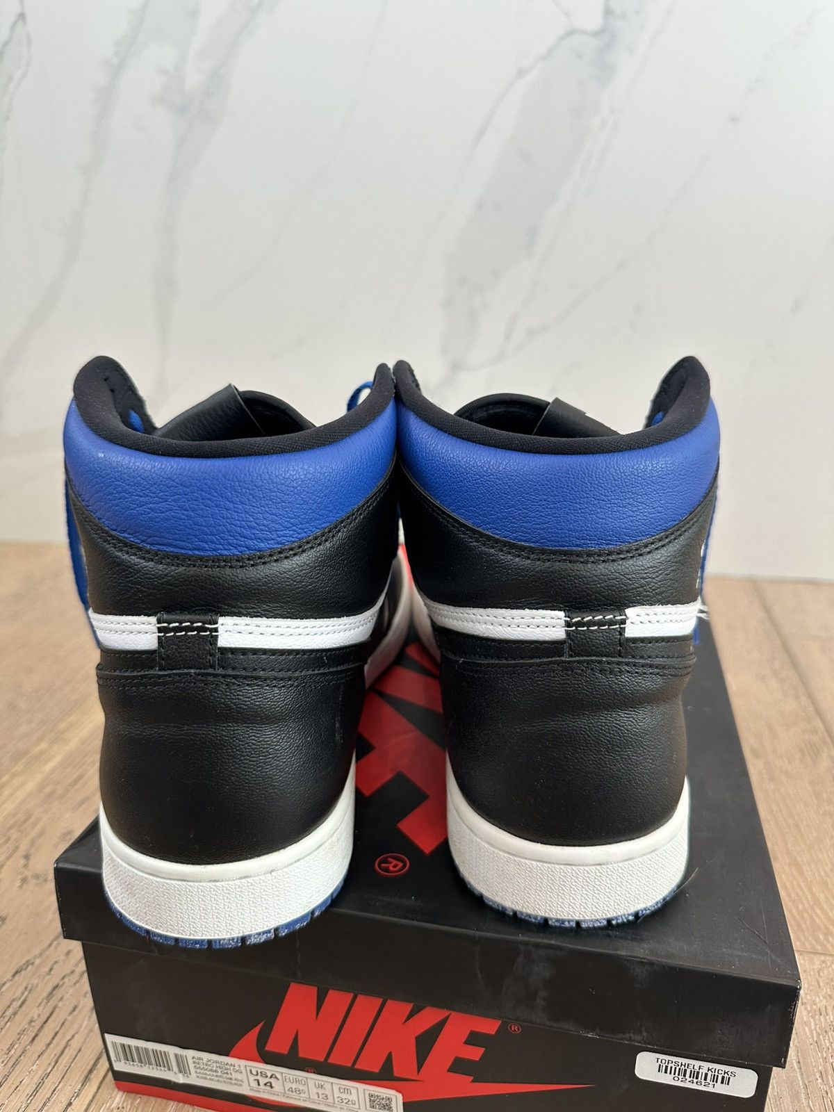 Jordan Brand Jordan 1 High Royal Toe Size US 14 / EU 47 - 3 Thumbnail
