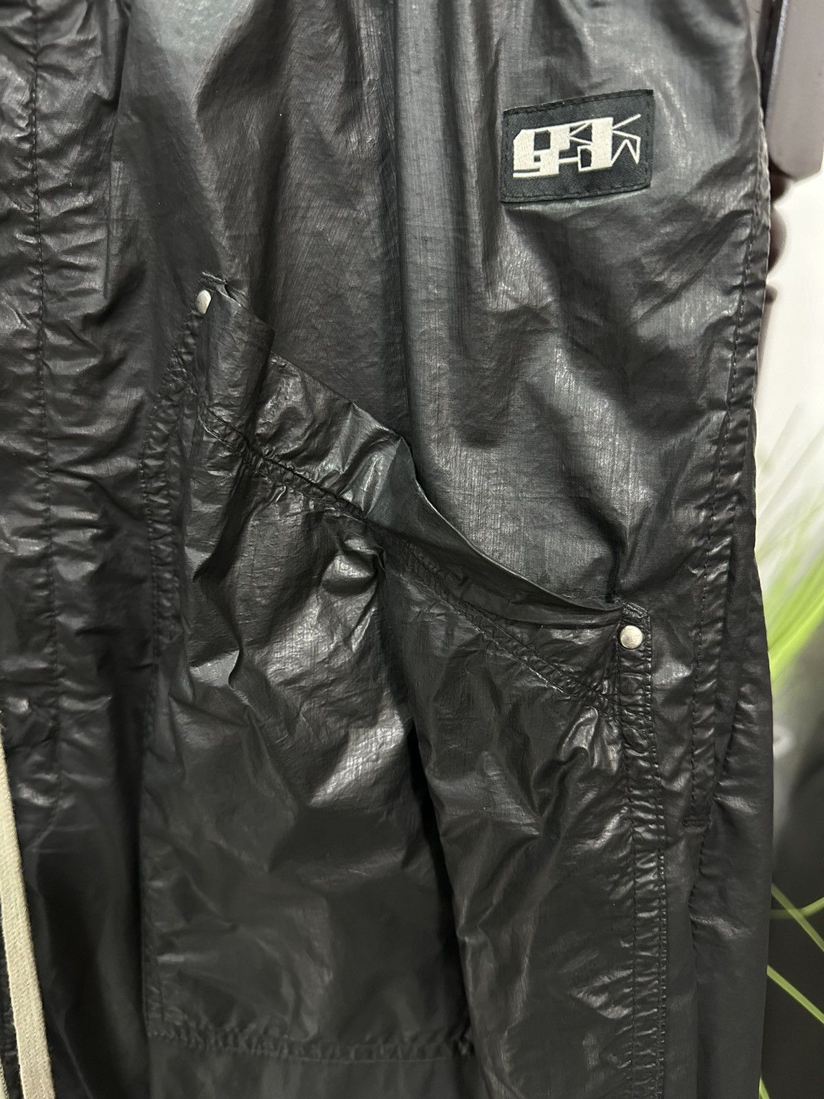 Rick Owens Drkshdw Rick Owens Drkshdw Recycled nylon pants Size US 30 / EU 46 - 3 Thumbnail