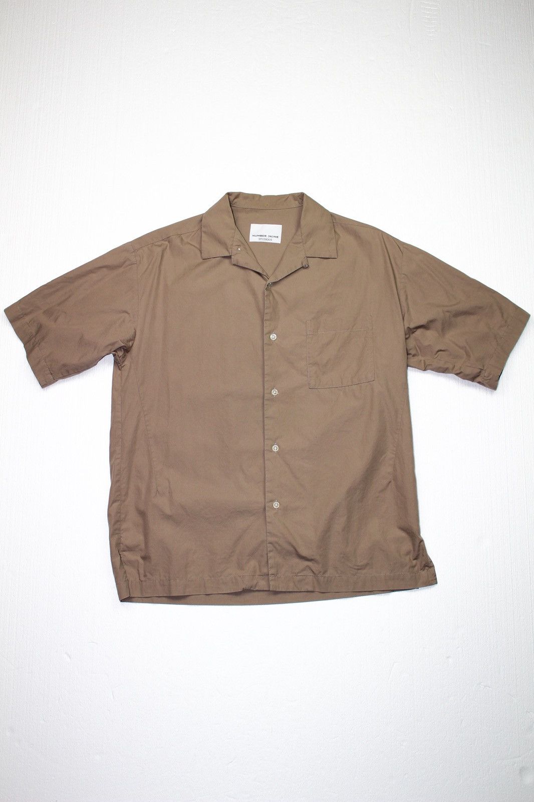 Number (N)ine Camp Collar Shirt Size US M / EU 48-50 / 2 - 1 Thumbnail