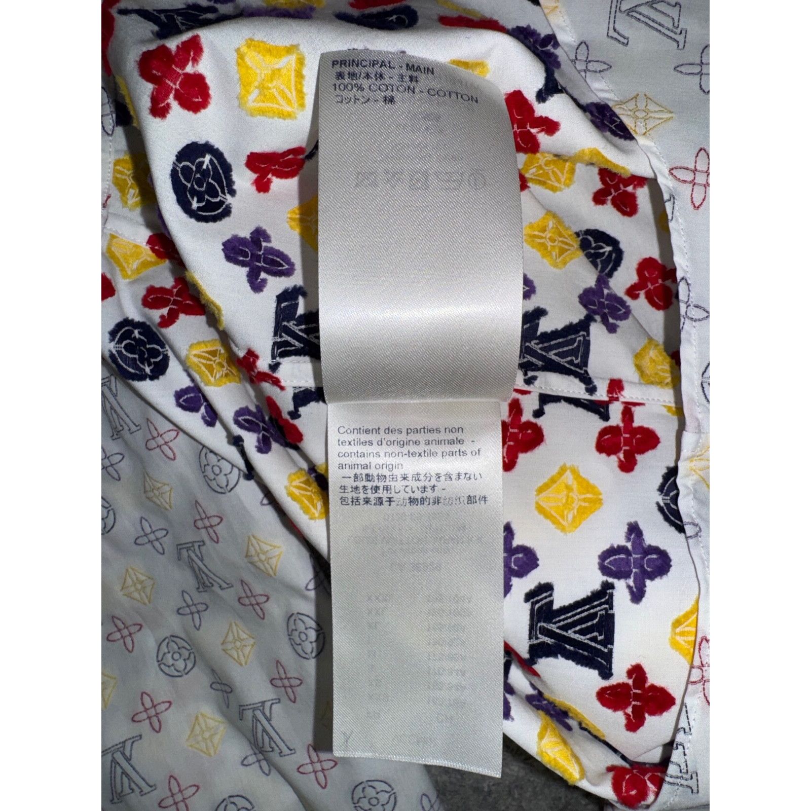 Louis Vuitton Louis Vuitton LVSE Regular Long Sleeve DNA Logo Monogram Size US M / EU 48-50 / 2 - 14 Thumbnail
