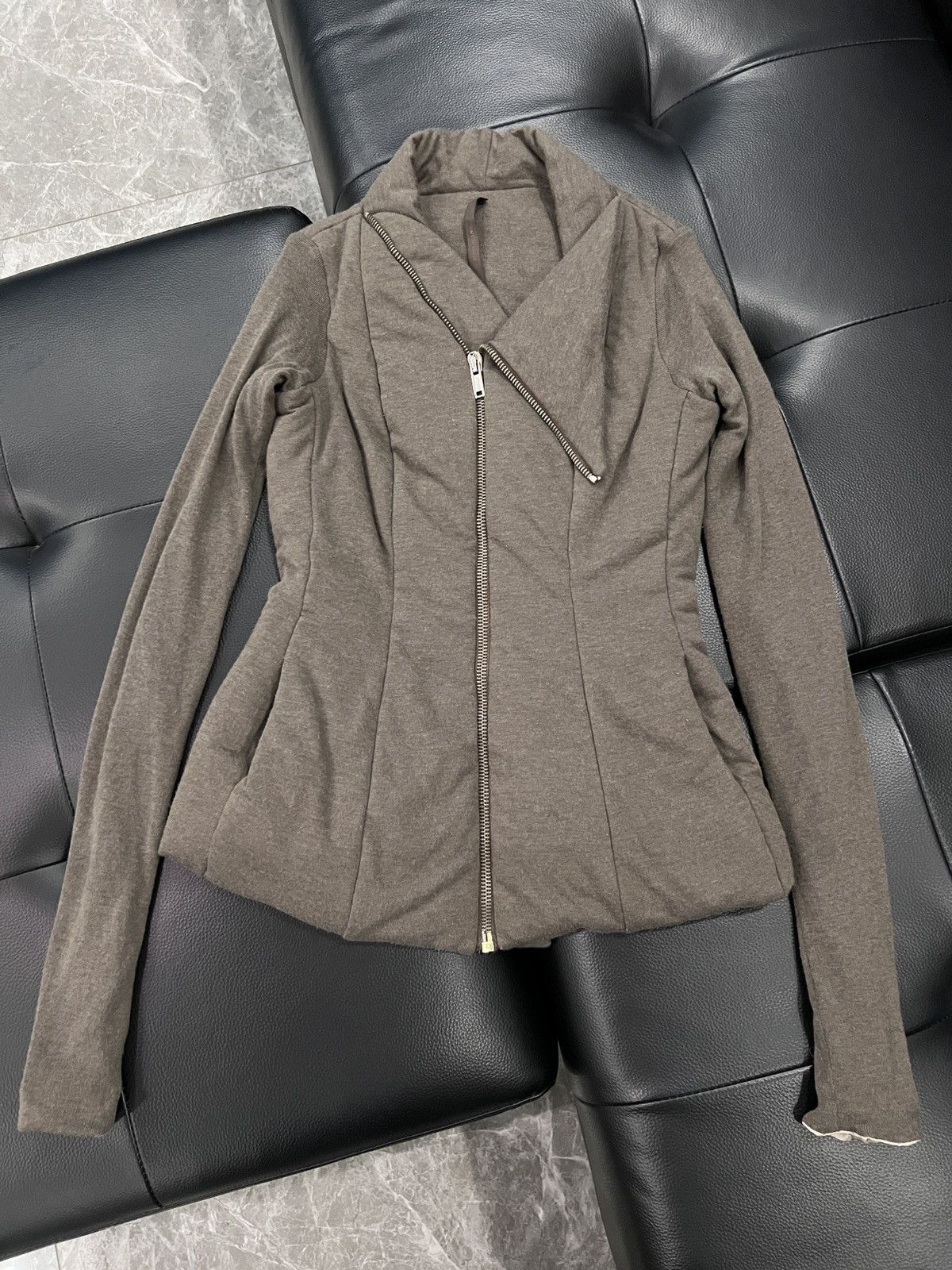 Rick Owens Rick Owens Lilies Asymmetric Wrapped Padded Jacket Size S / US 4 / IT 40 - 1 Thumbnail