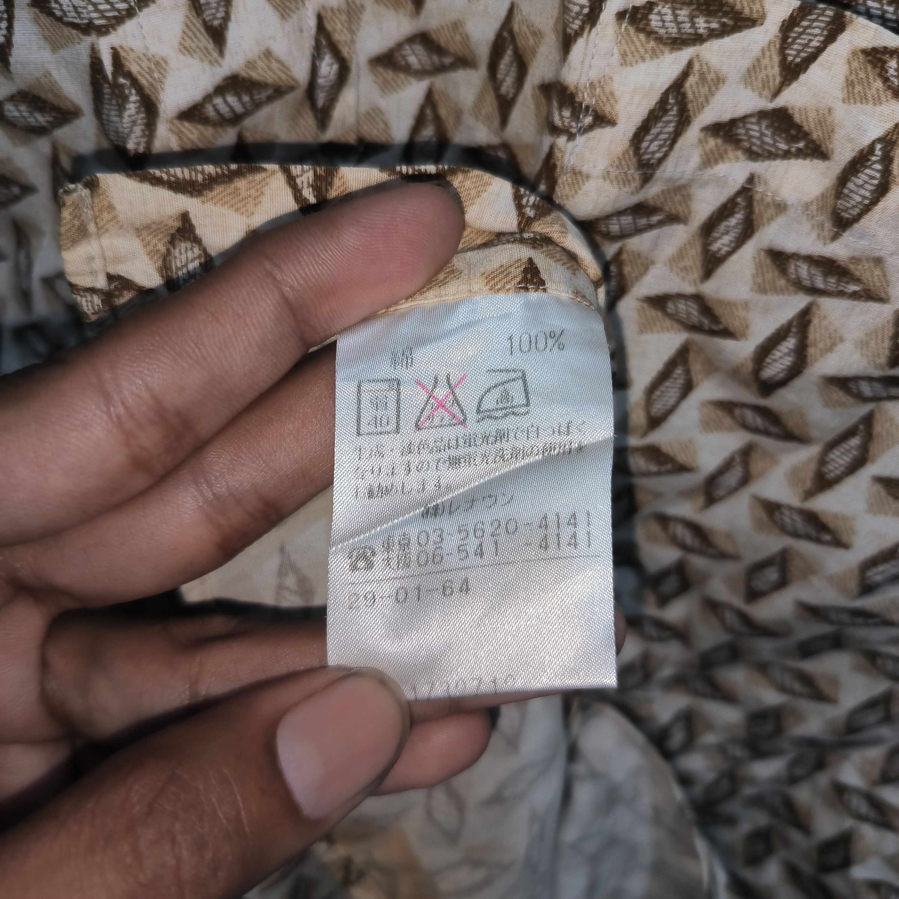 Aquascutum × Vintage Vintage Aquascutum Pattern Shirts Size US L / EU 52-54 / 3 - 5 Thumbnail