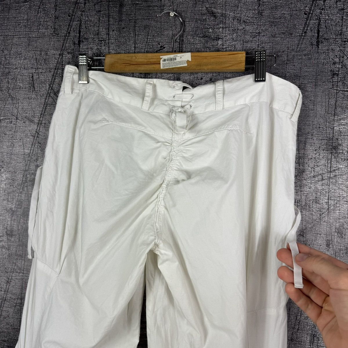 Marithe + Francois Girbaud Y2K Marithe Francois girbaud bondage avant-garde cargo pants Size 30" / US 8 / IT 44 - 13 Thumbnail