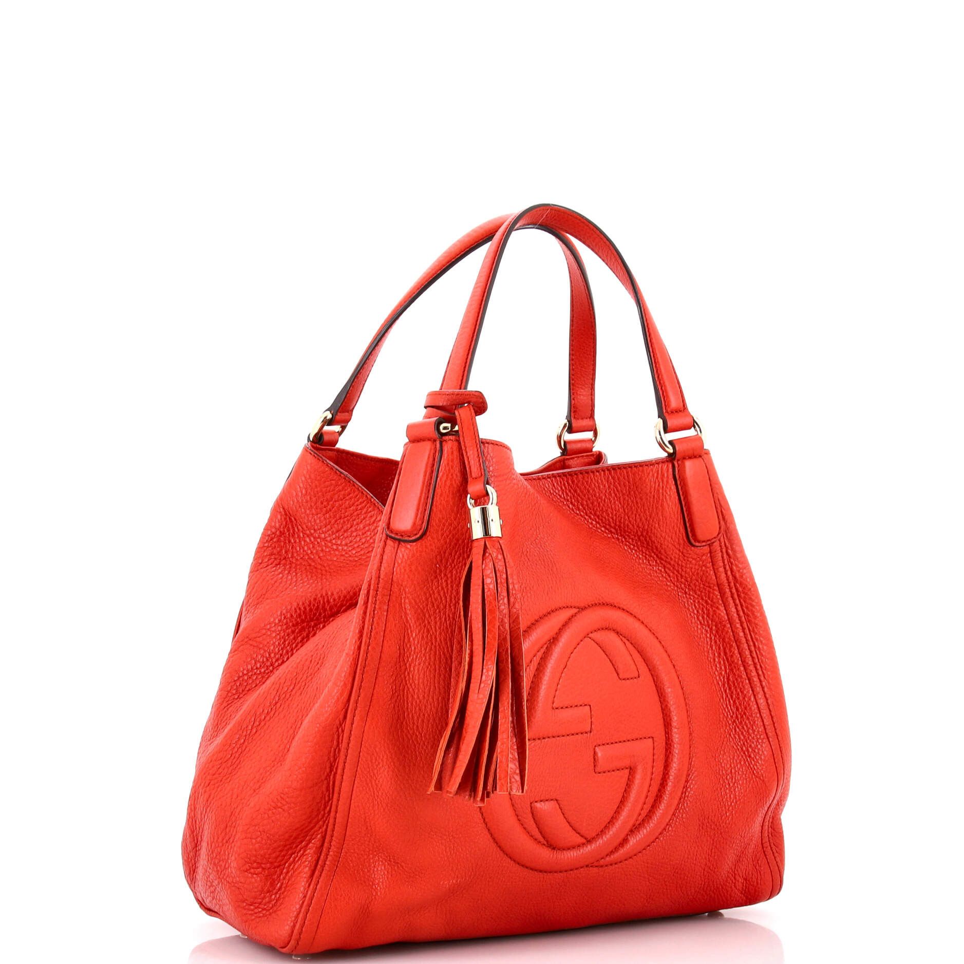 Gucci Soho Shoulder Bag Leather Medium Size ONE SIZE - 1 Thumbnail