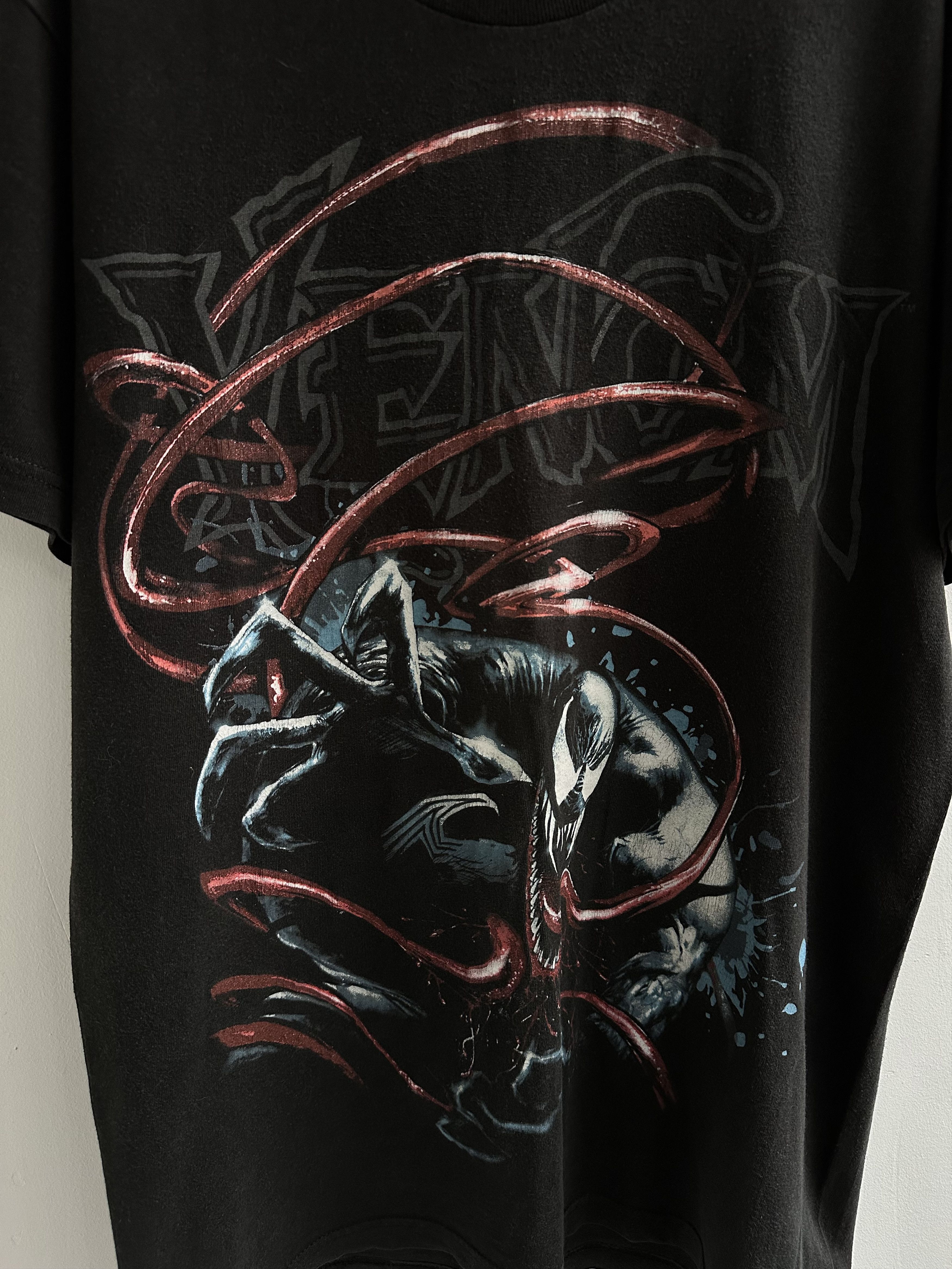 Marvel Comics × Vintage Marvel Comics Vintage Venom t shirt Size US L / EU 52-54 / 3 - 3 Thumbnail