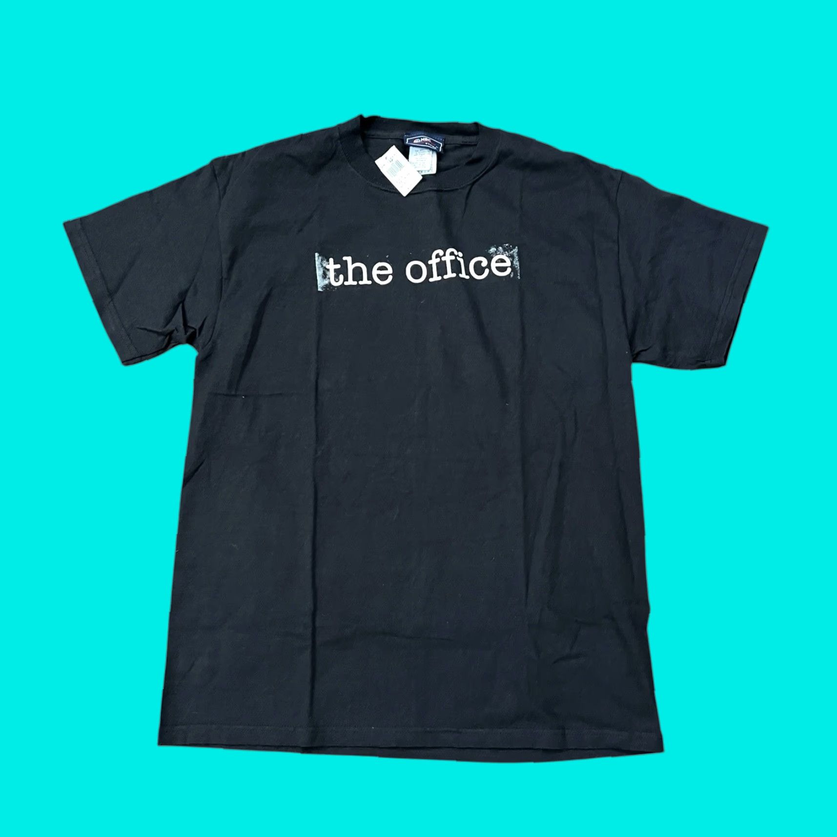 Vintage VINTAGE NBC The Office T-Shirt Unisex Adults M Black Short Sleeve Round Neck 90s Funny Graphic Print Double Sided VTG Y2K NEW Size US M / EU 48-50 / 2 - 1 Thumbnail