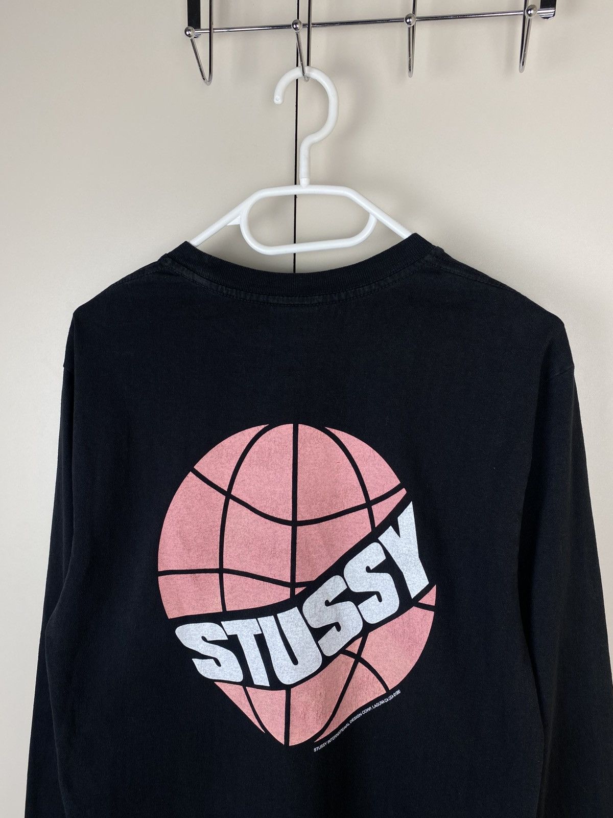 Stussy Rare Vintage Stussy T-Shirt Peace Long Sleeve Y2K Big Logo Size US S / EU 44-46 / 1 - 2 Thumbnail