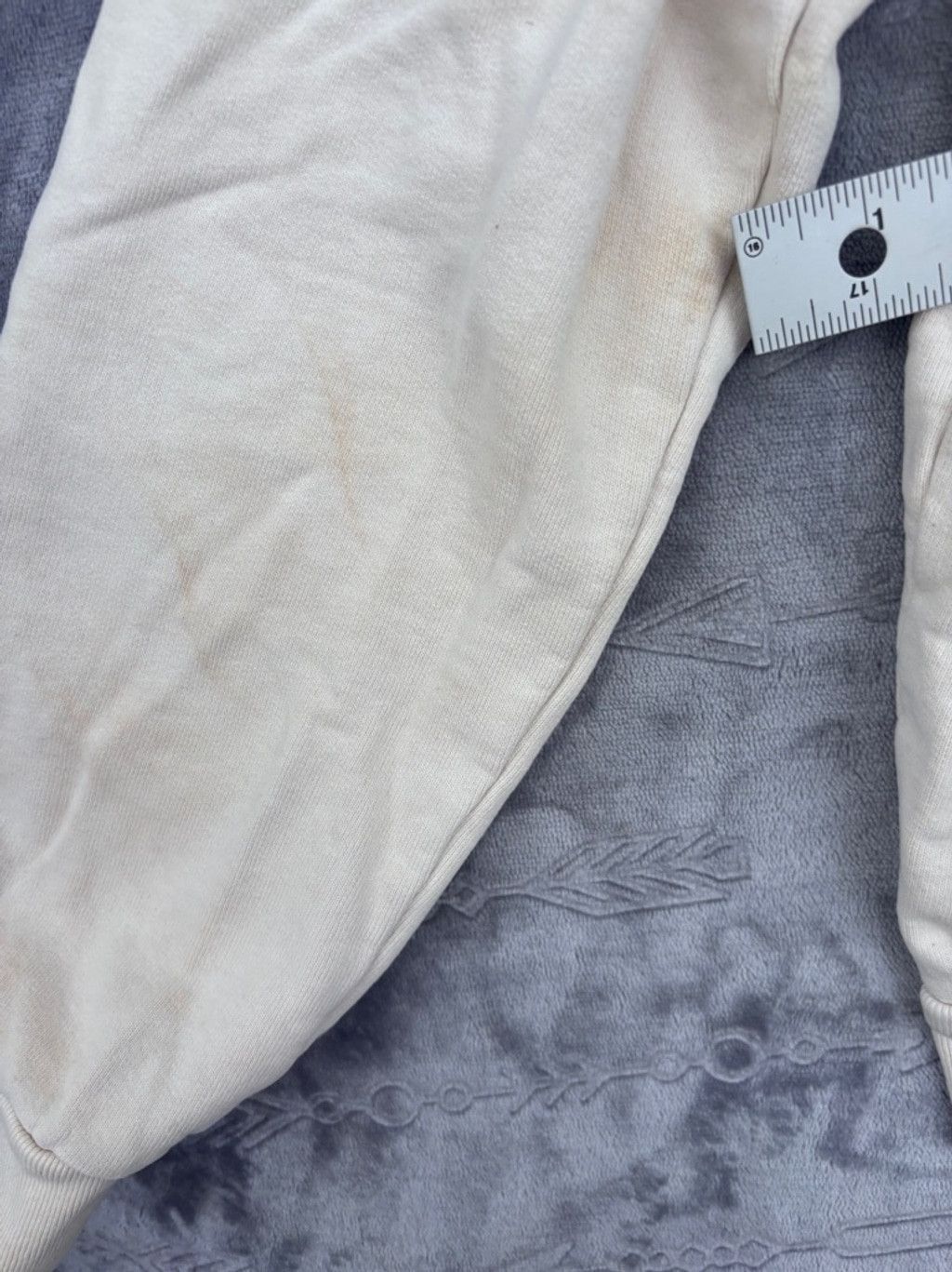Talentless Men's Talentless LA, quarantine club Hoodie M Beige & Navy Size US L / EU 52-54 / 3 - 4 Thumbnail