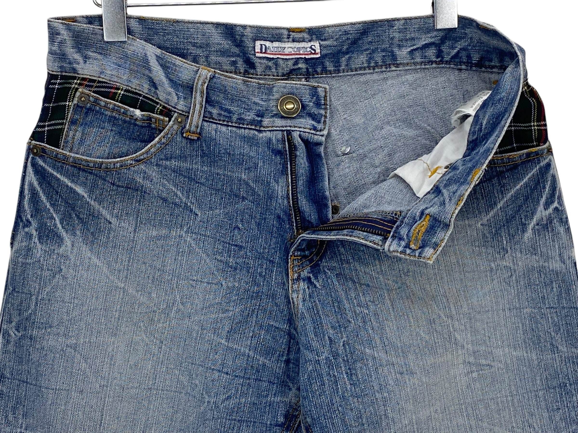 Other Daily Tropics Jeans Double Waist Light Wash Pants Workwear Size US 33 - 4 Thumbnail