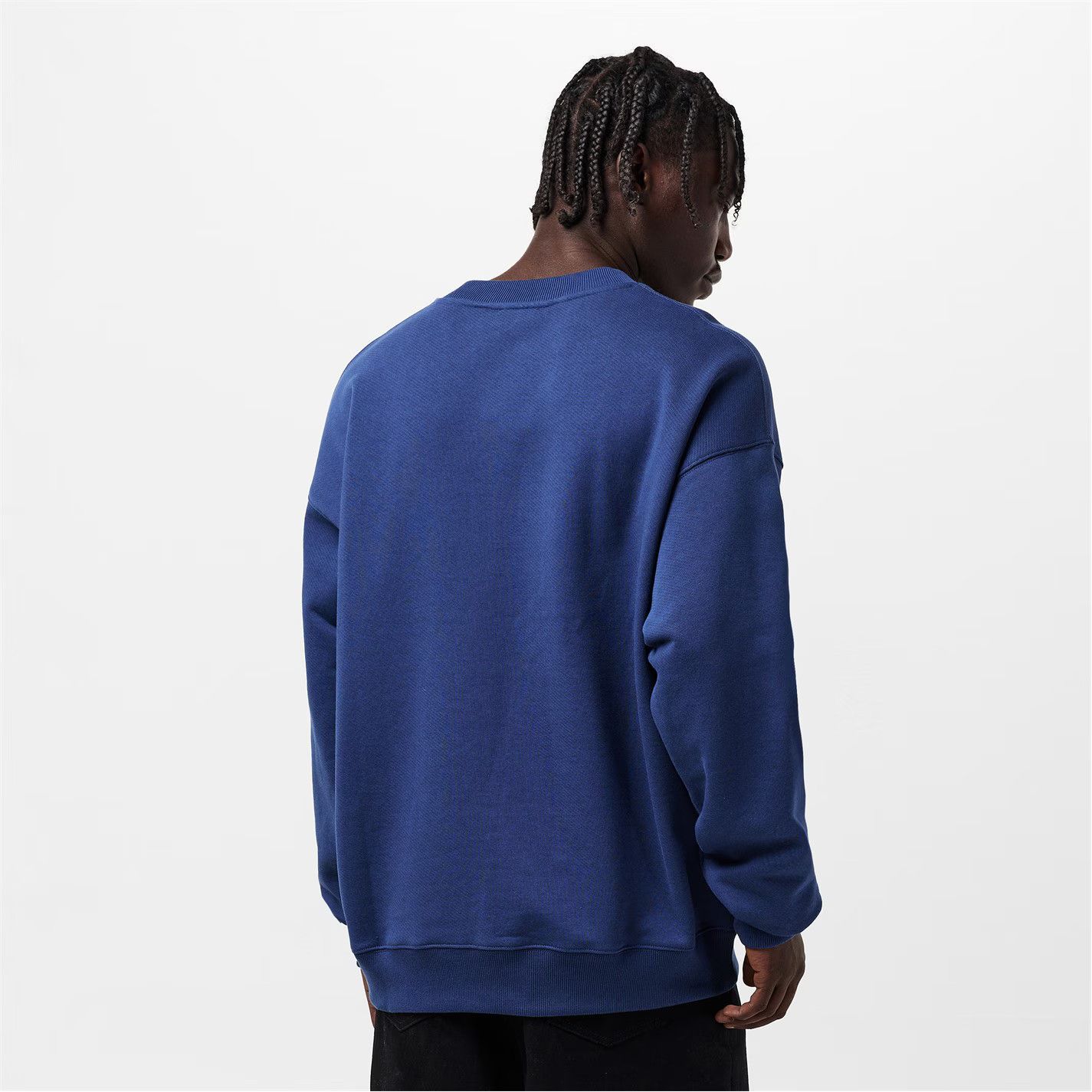 Off-White o1g2r1mq0226 Skate Relaxed Fit Crew Sweatshirt In Blue Size US XS / EU 42 / 0 - 4 Thumbnail