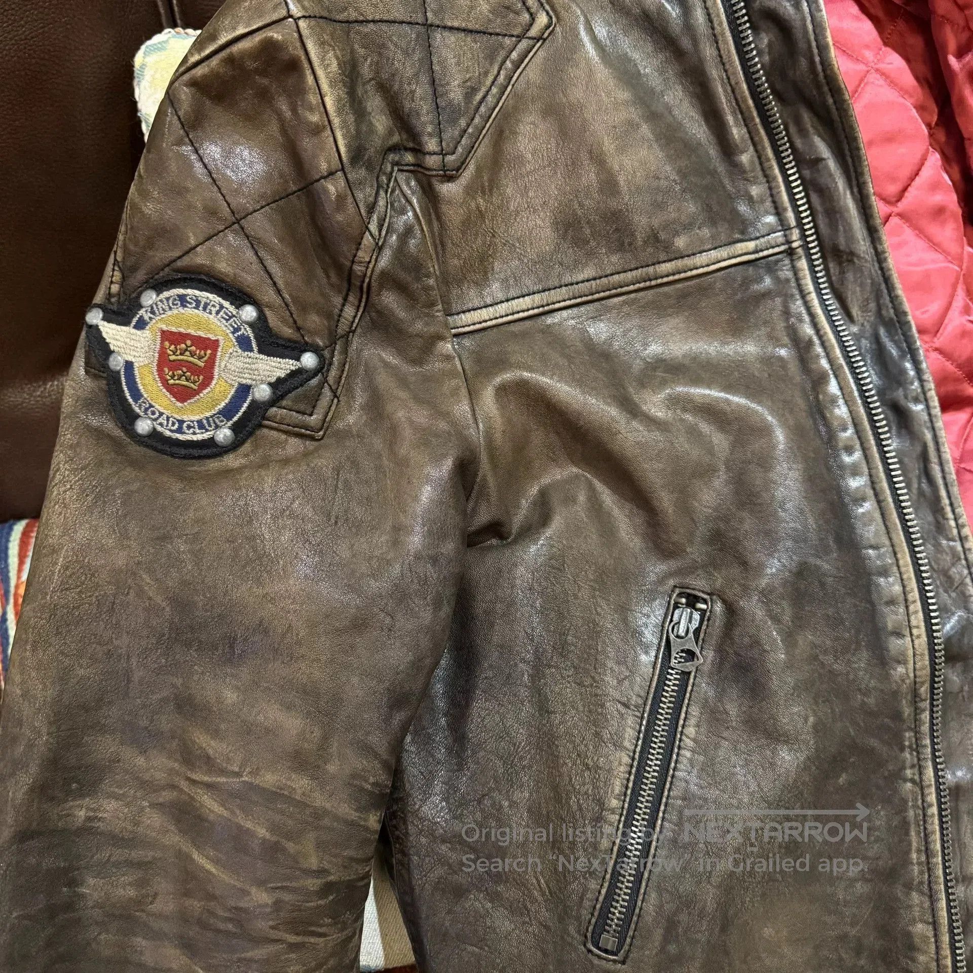 Rugby Ralph Lauren Ralph Lauren Rugby J100 Leather Jacket. Size US S / EU 44-46 / 1 - 5 Thumbnail