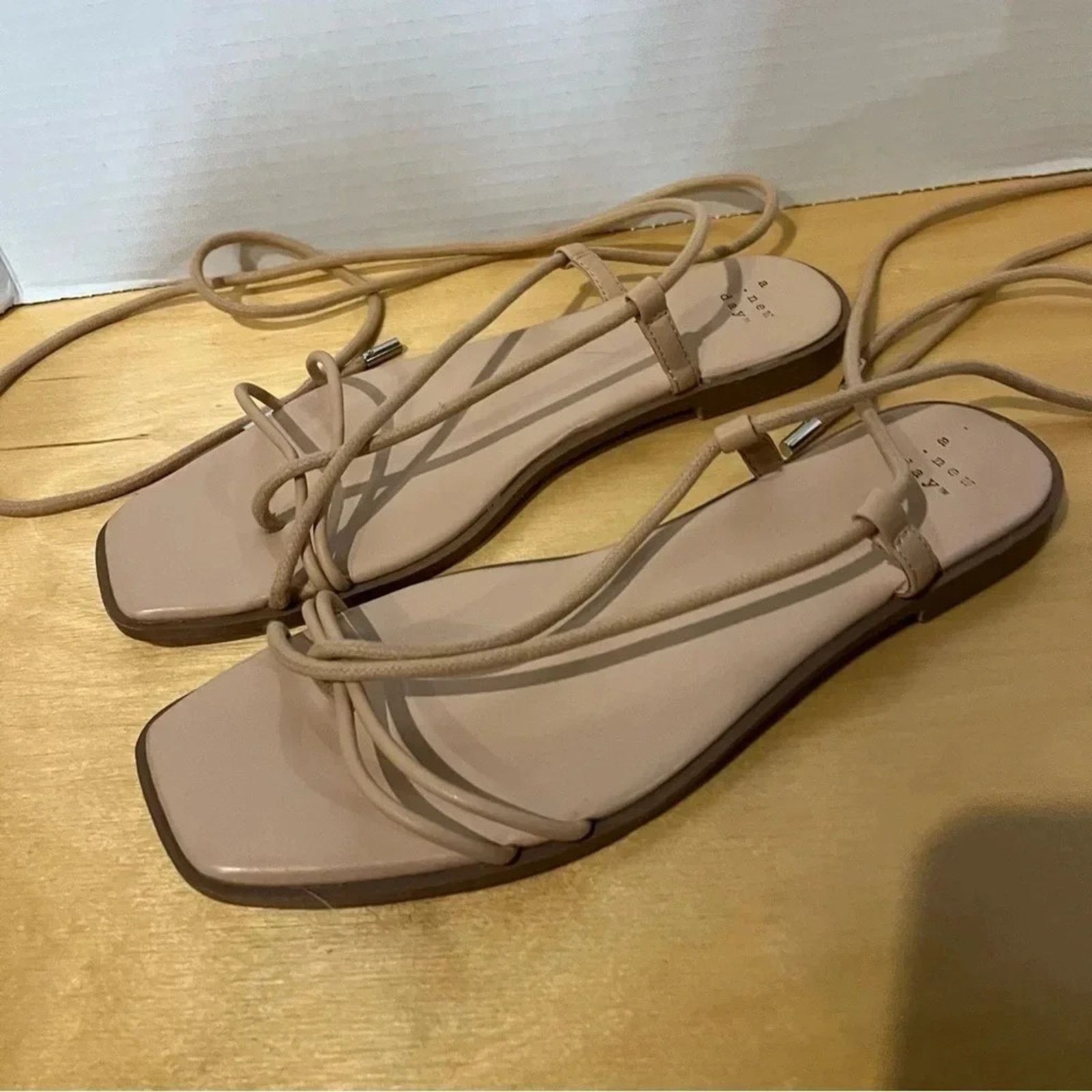 Other A New Day Women's Talia Lace Up Sandals Size 9 Gladiator Size US 9 / IT 39 - 3 Thumbnail