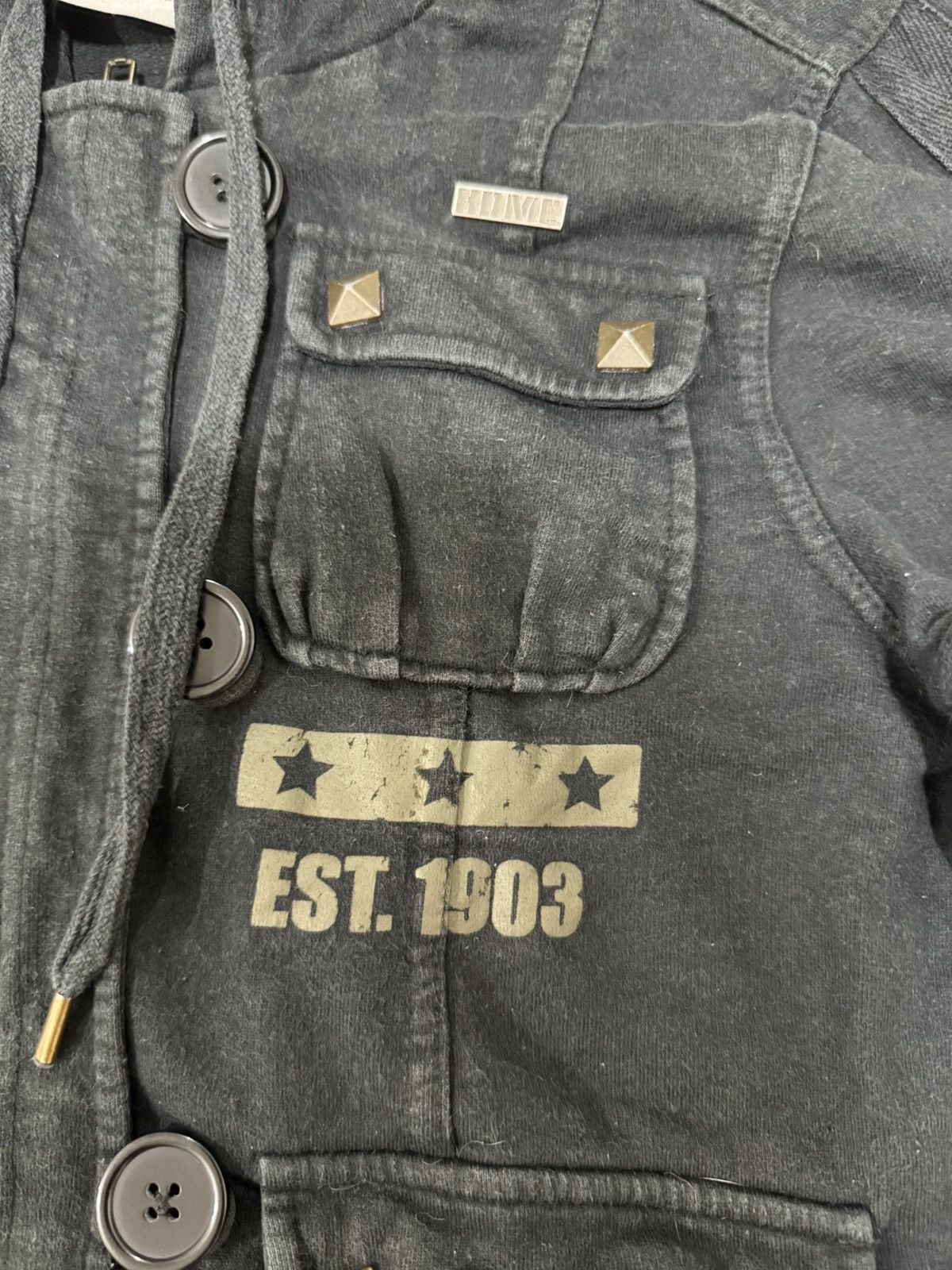Harley Davidson × Vintage Harley Davidson Hooded Jacket Size US S / EU 44-46 / 1 - 4 Thumbnail
