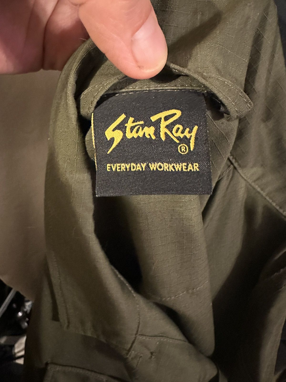 Stan Ray Stan Ray Military Shirt Jacket Olive Workwear Grail Size US L / EU 52-54 / 3 - 7 Thumbnail